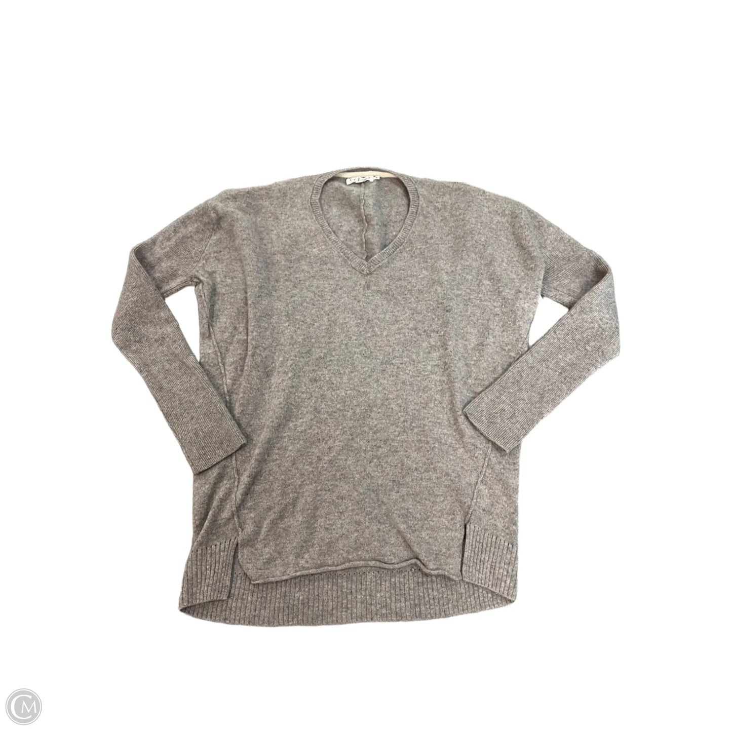 Sweater Cashmere By Velvet In Taupe, Size: M