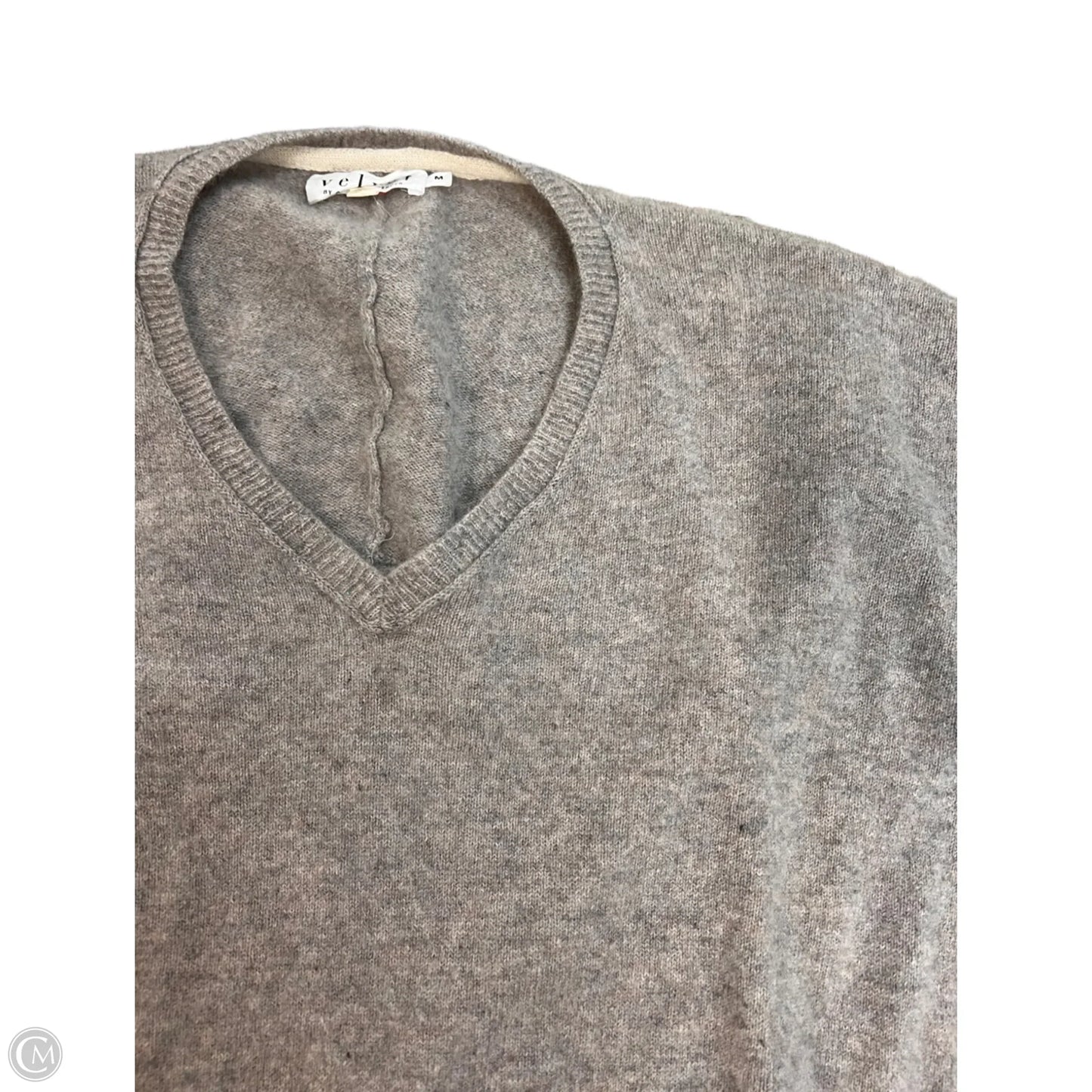 Sweater Cashmere By Velvet In Taupe, Size: M