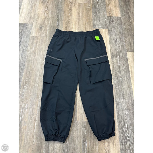 Athletic Pants By Under Armour In Black, Size: L