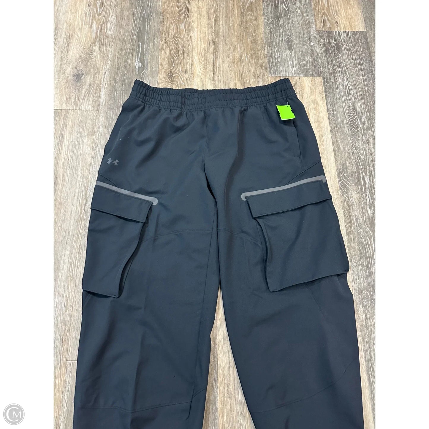 Athletic Pants By Under Armour In Black, Size: L