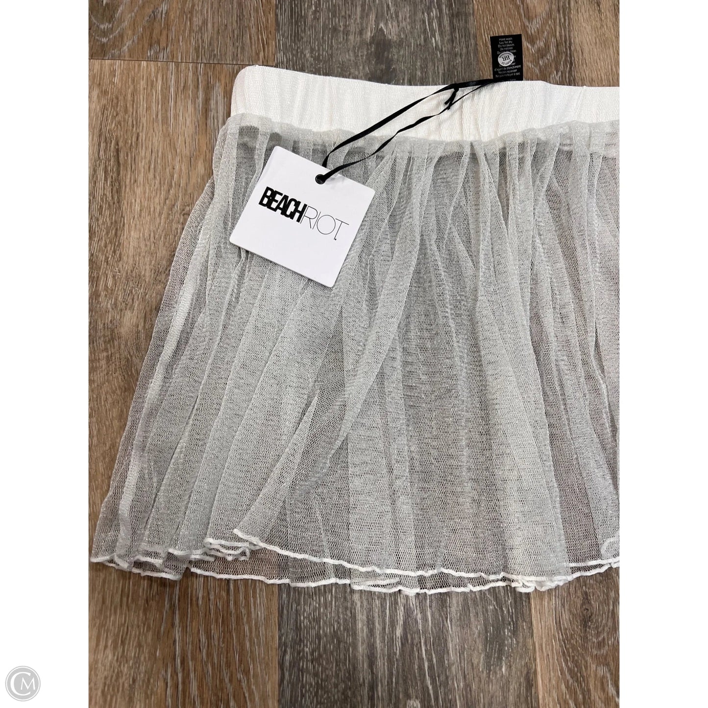 Swimwear Cover-up By Beach Riot In White, Size: M