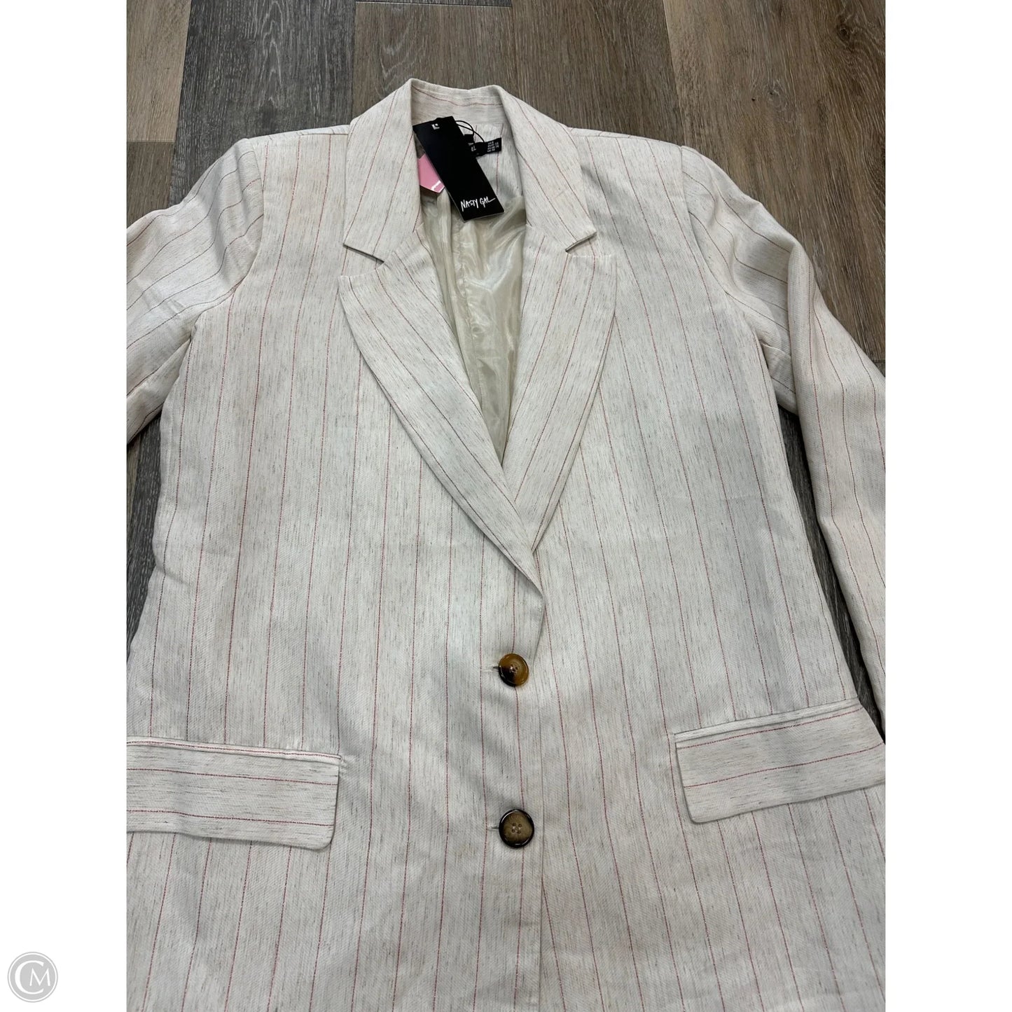 Blazer By Nasty Gal In Cream, Size: 6