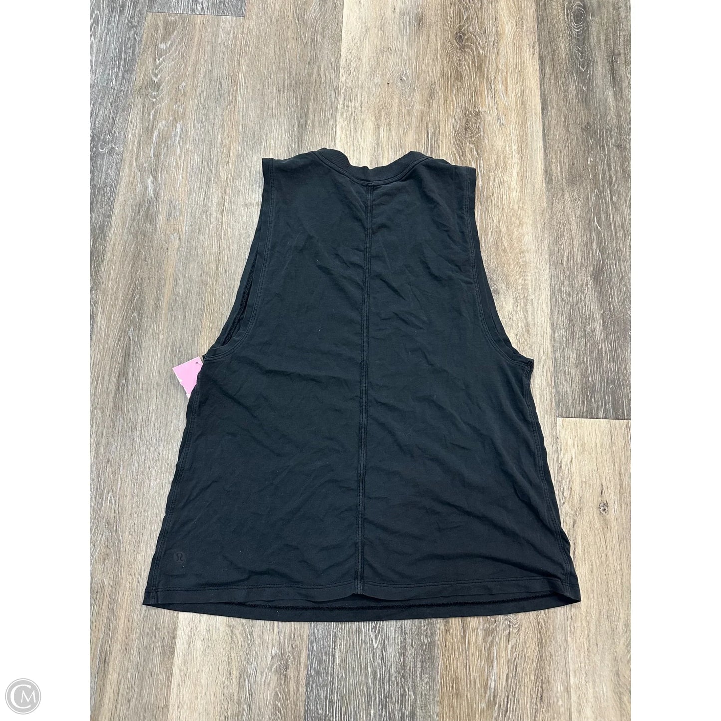 Athletic Tank Top By Lululemon In Black, Size: S