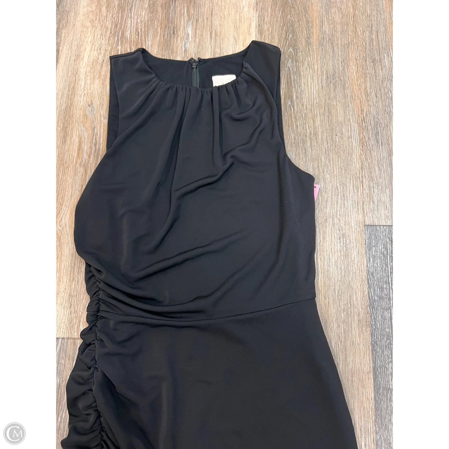 Designer Dress Party Midi By Cinq à Sept In Black, Size: S