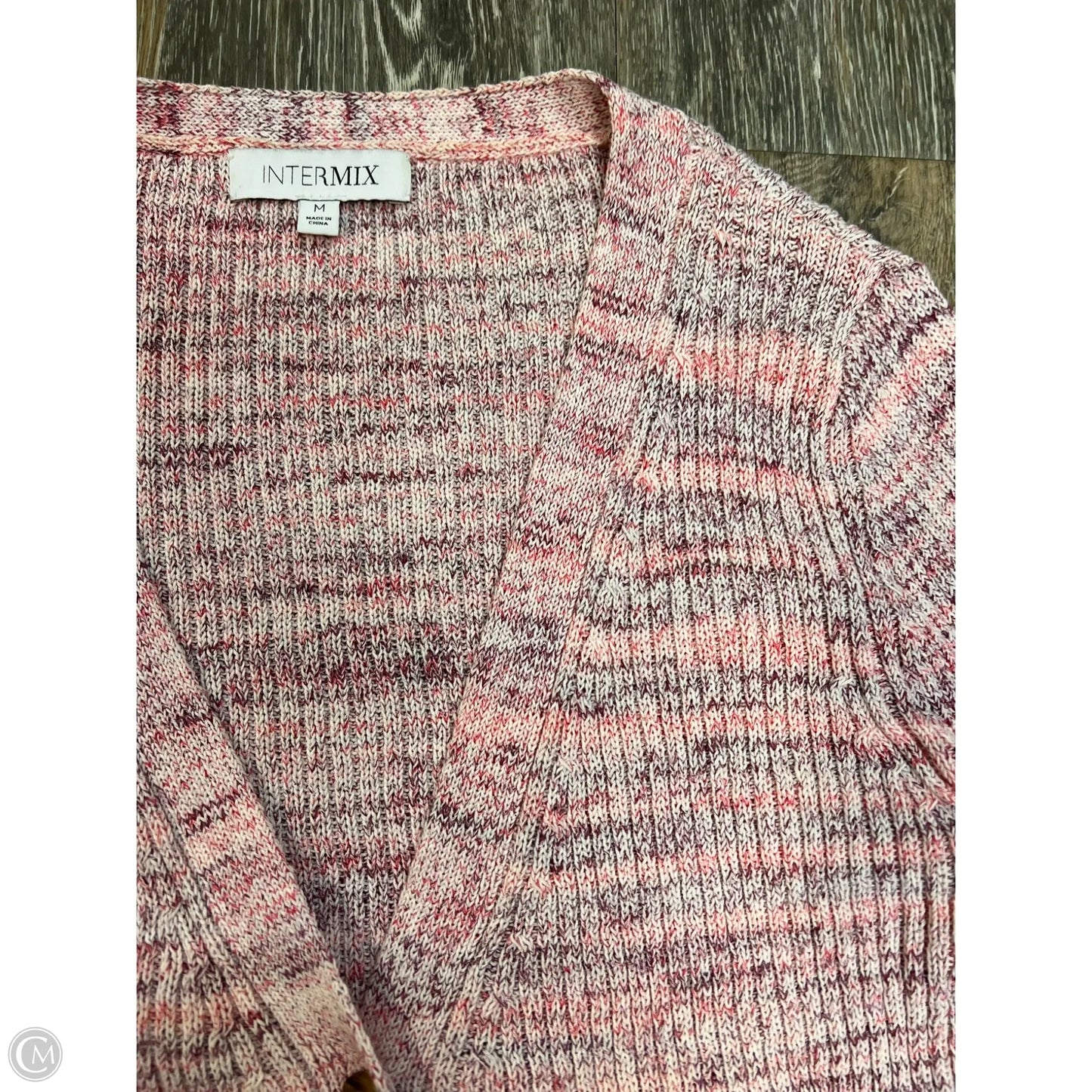 Sweater Cardigan By Intermix In Pink, Size: M