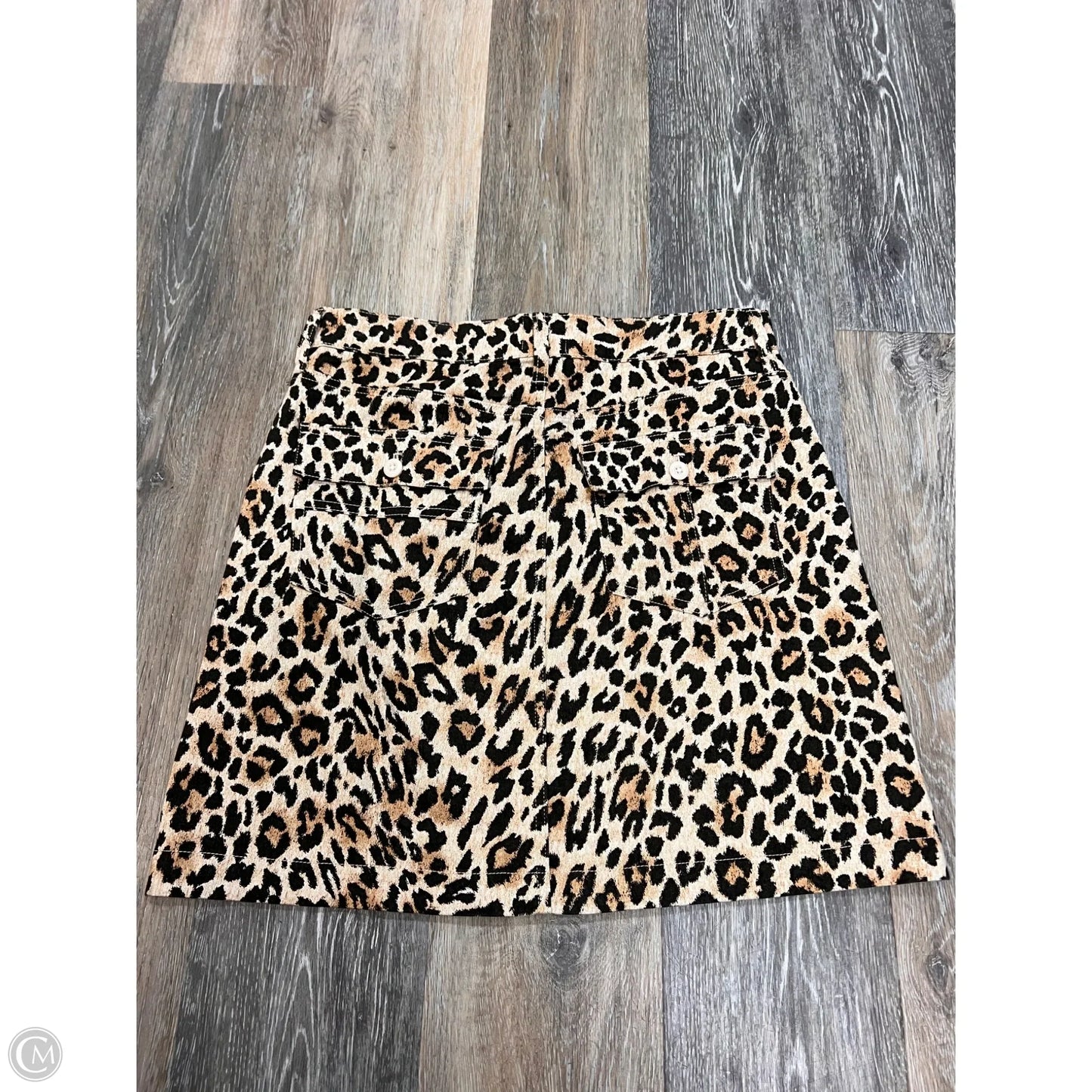 Skirt Mini & Short By J. Crew In Animal Print, Size: 4