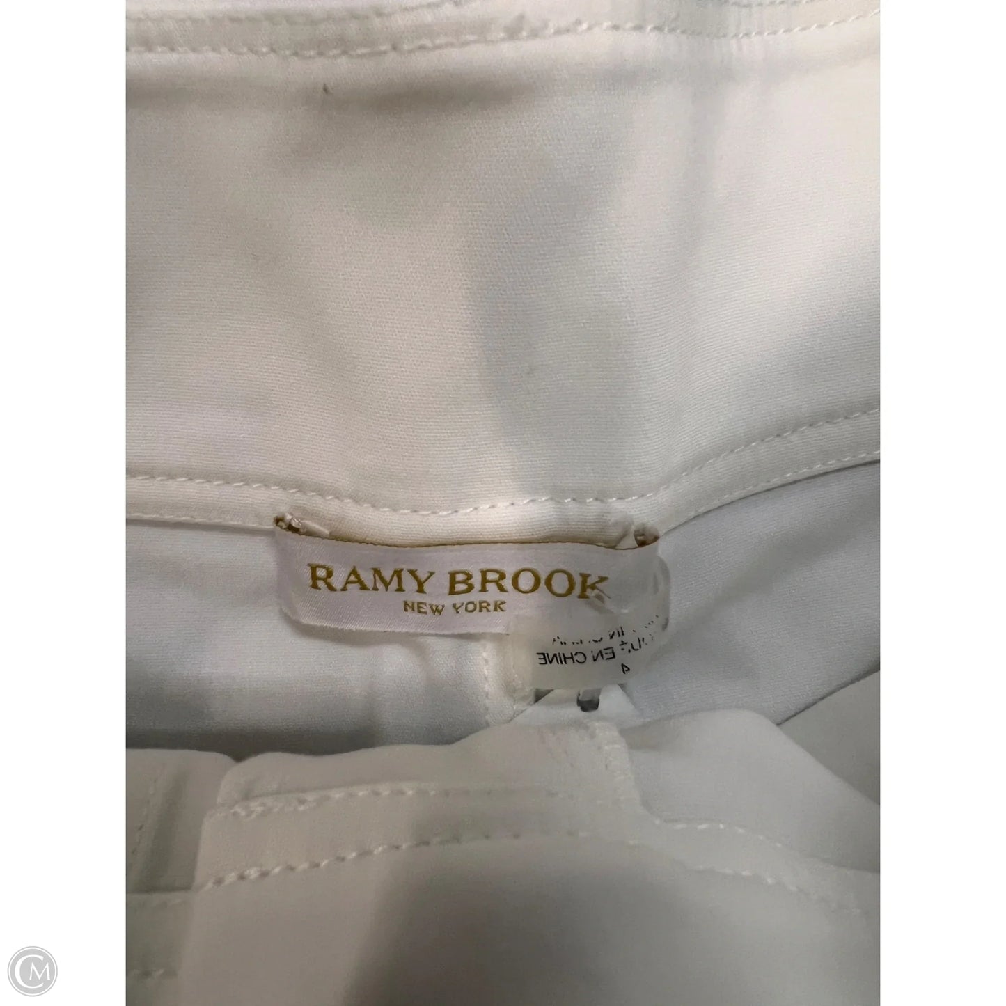 Shorts Designer By Ramy Brook In White, Size: 4