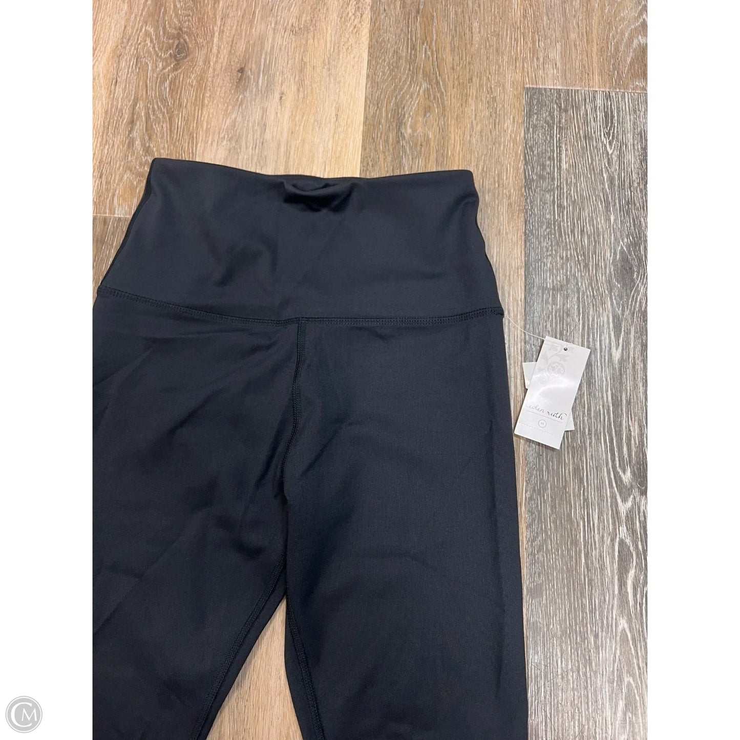 Athletic Leggings By Eden Ruth In Black, Size: M