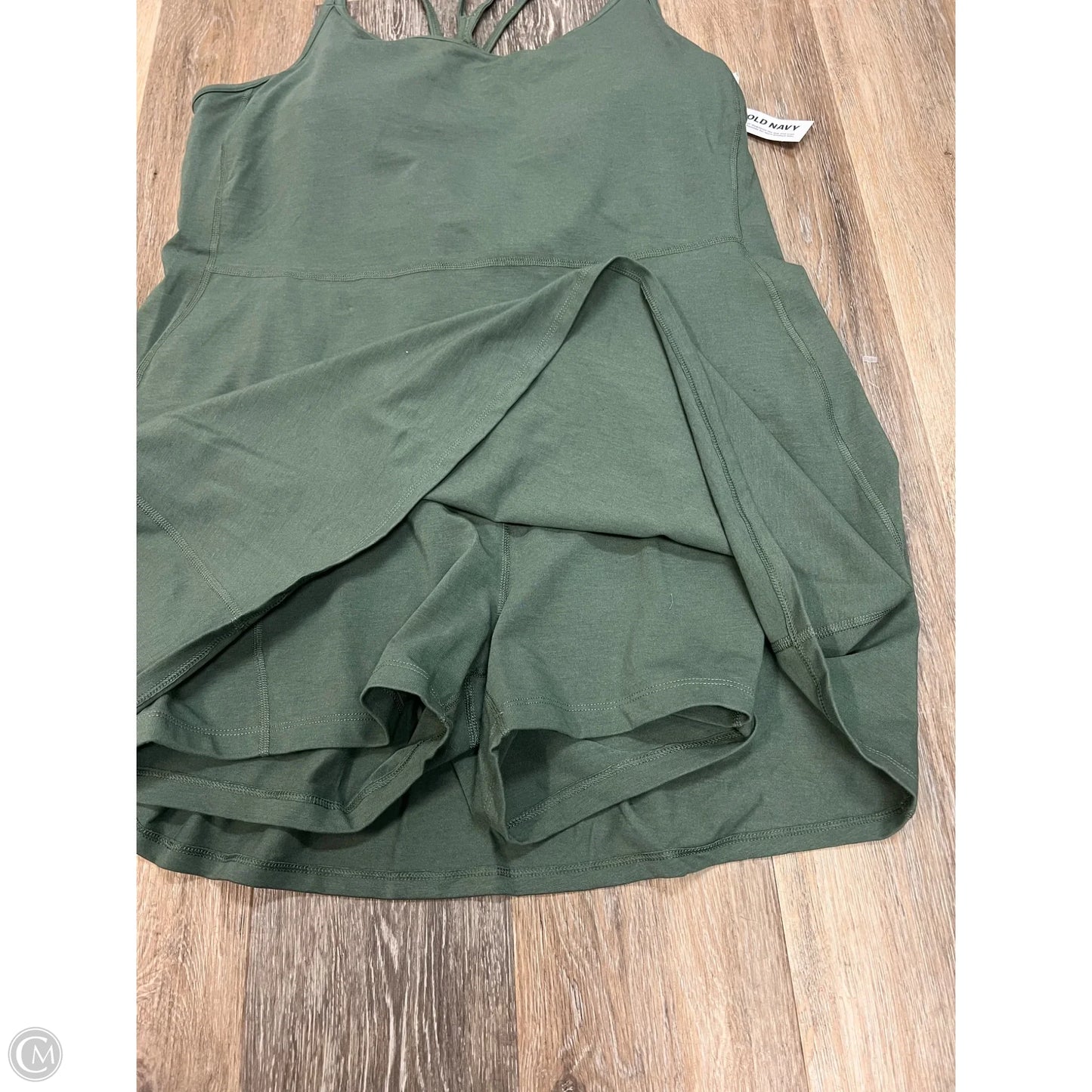 -Athletic Dress By Old Navy In Green, Size: 2x