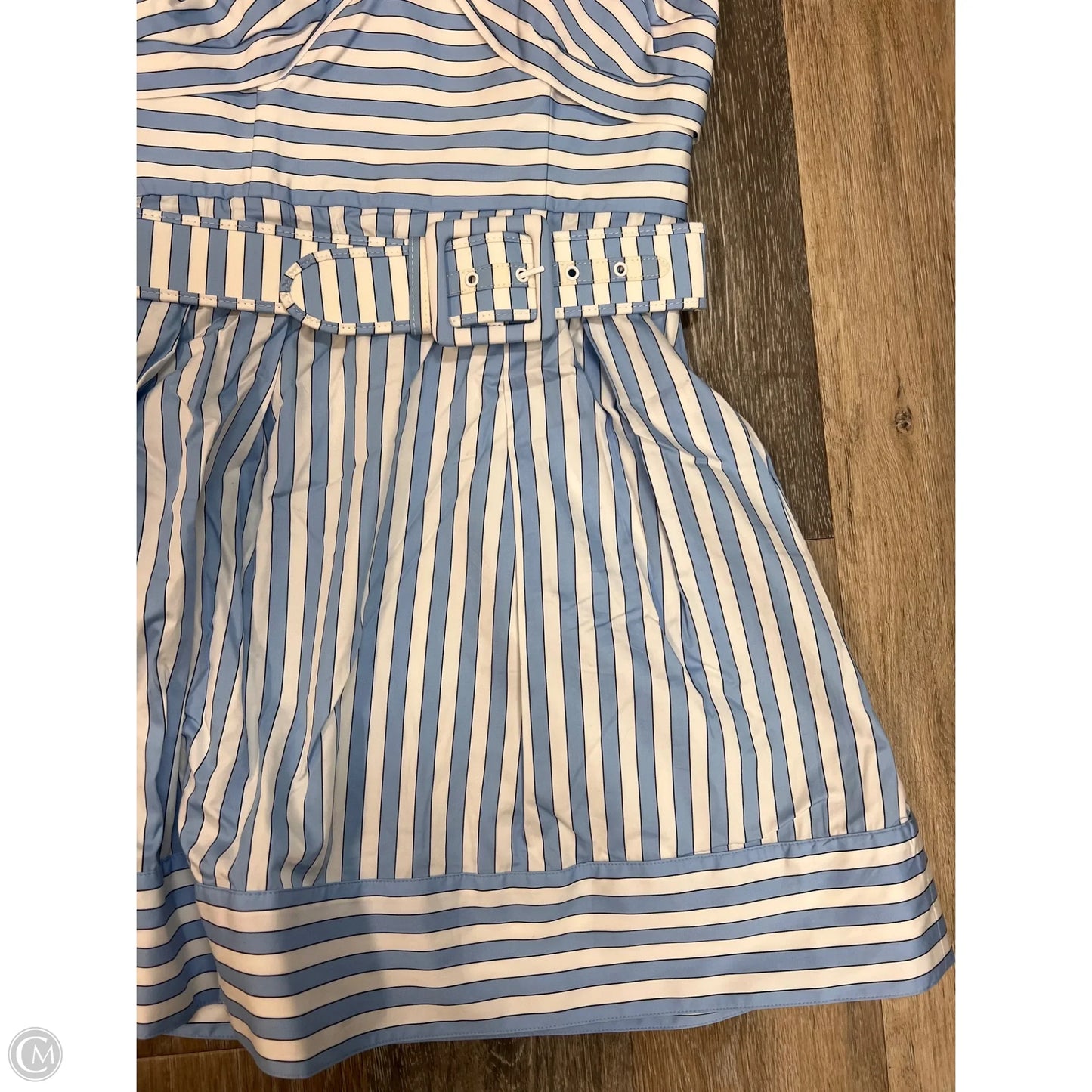 Dress Party Short By Rebecca Vallance In Striped Pattern, Size: 4