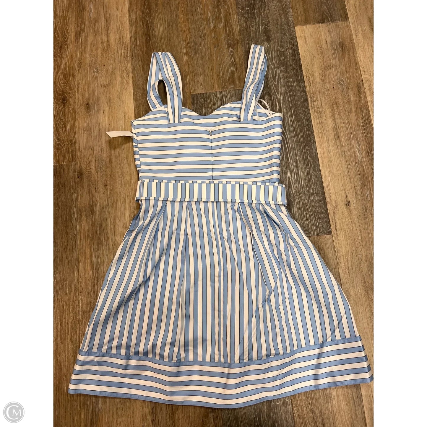 Dress Party Short By Rebecca Vallance In Striped Pattern, Size: 4