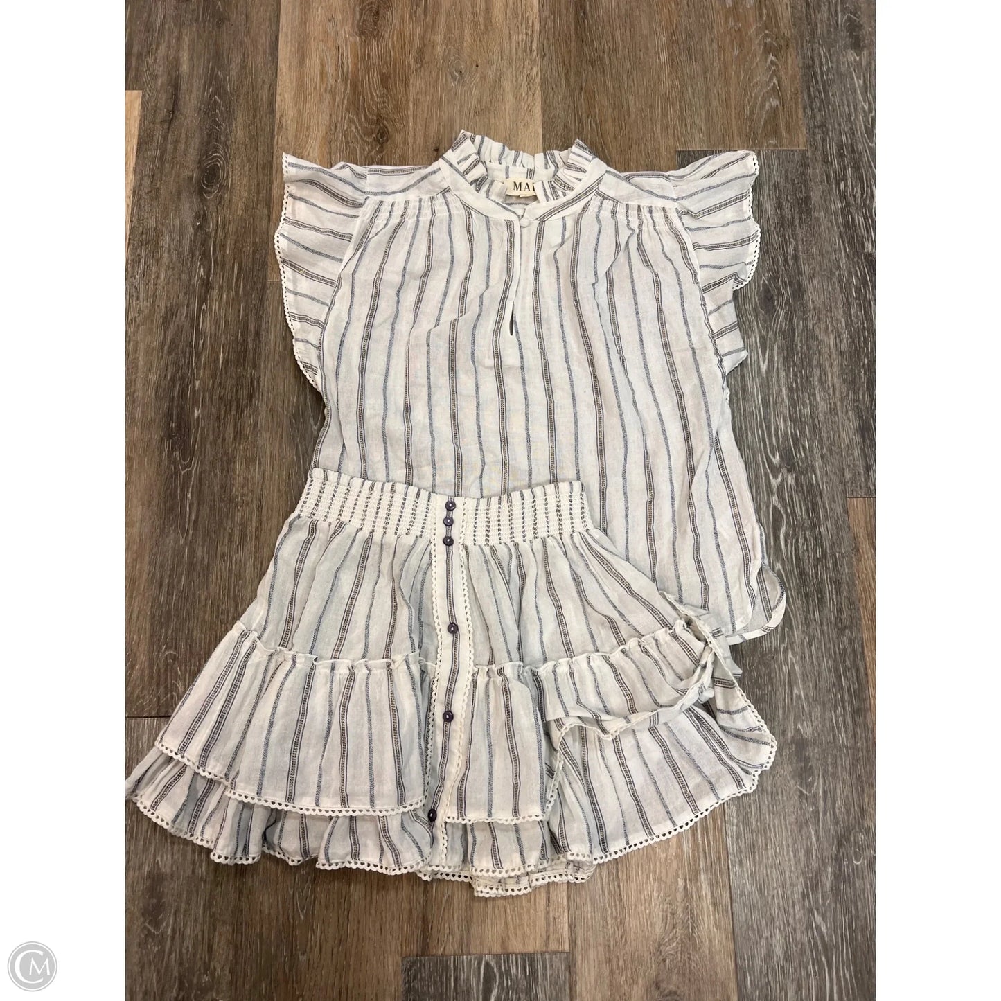 Dress Designer Set 2pc By M.A.B.E. In White, Size: S