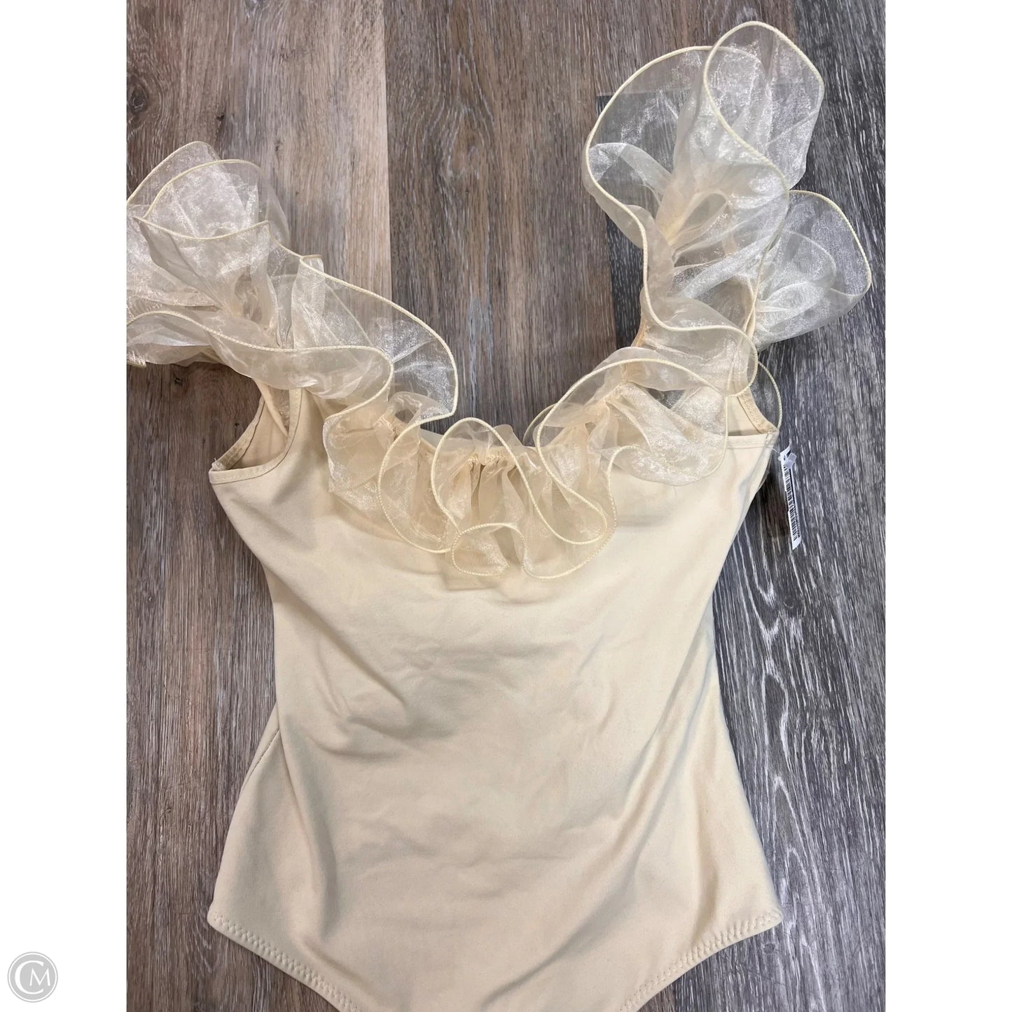 Bodysuit By Free People In Cream, Size: M