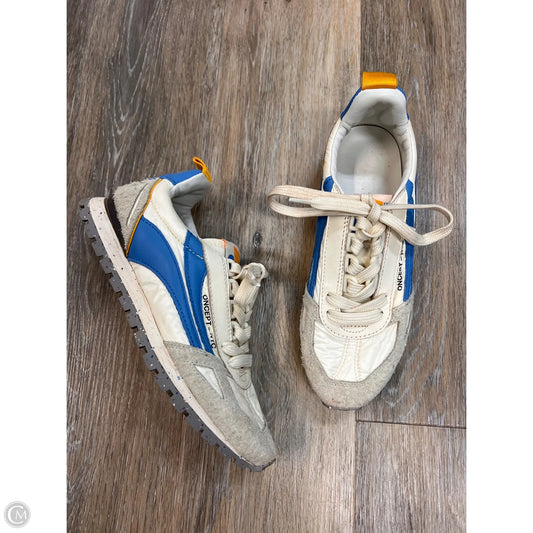 Shoes Sneakers By Oncept In Blue & Cream, Size: 7