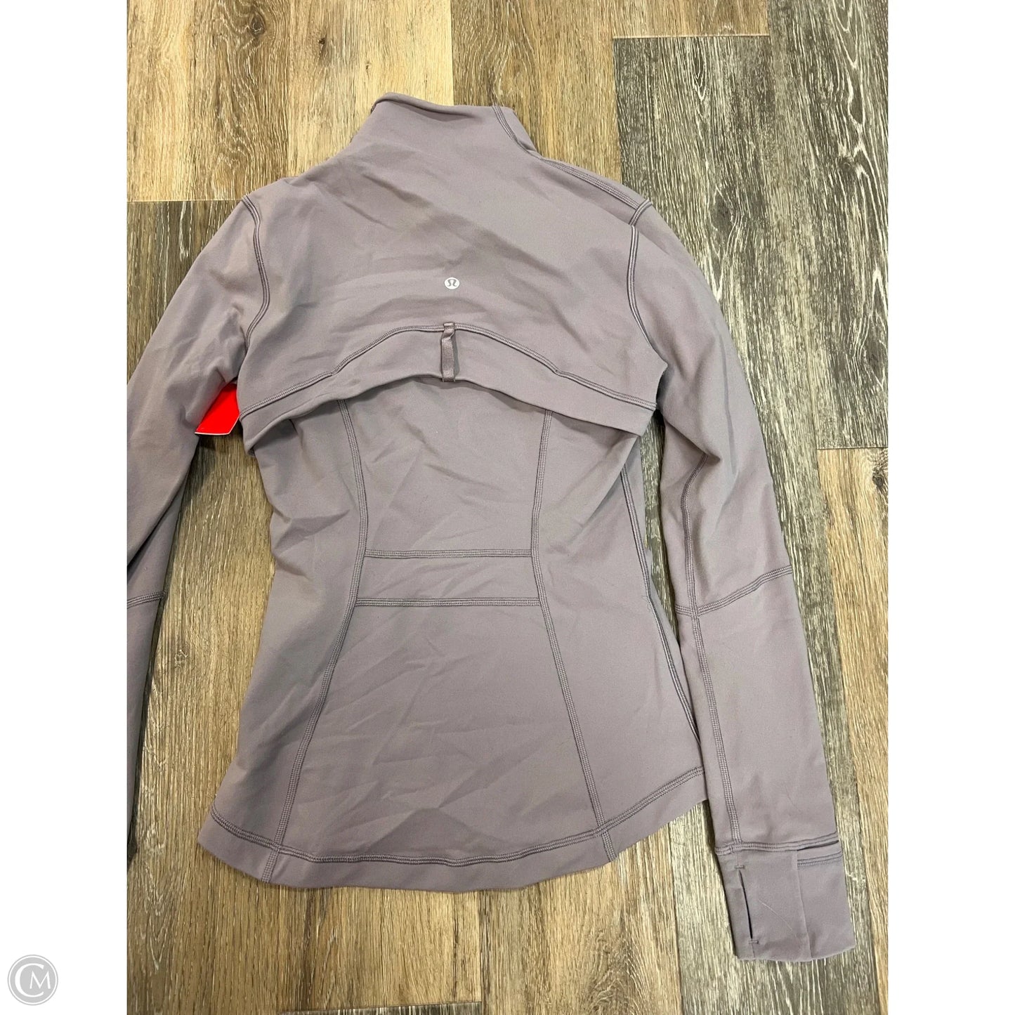Athletic Jacket By Lululemon In Purple, Size: 4