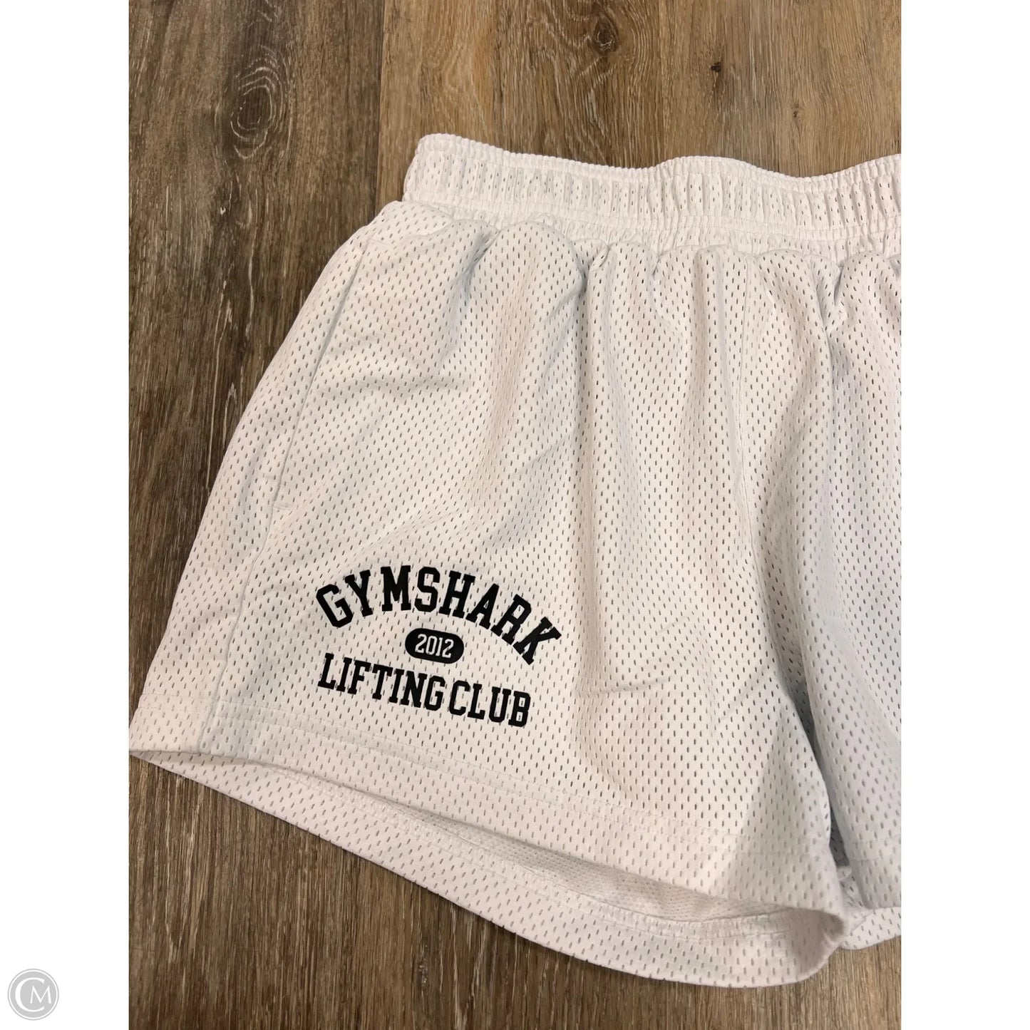 Athletic Shorts By Gym Shark In White, Size: S