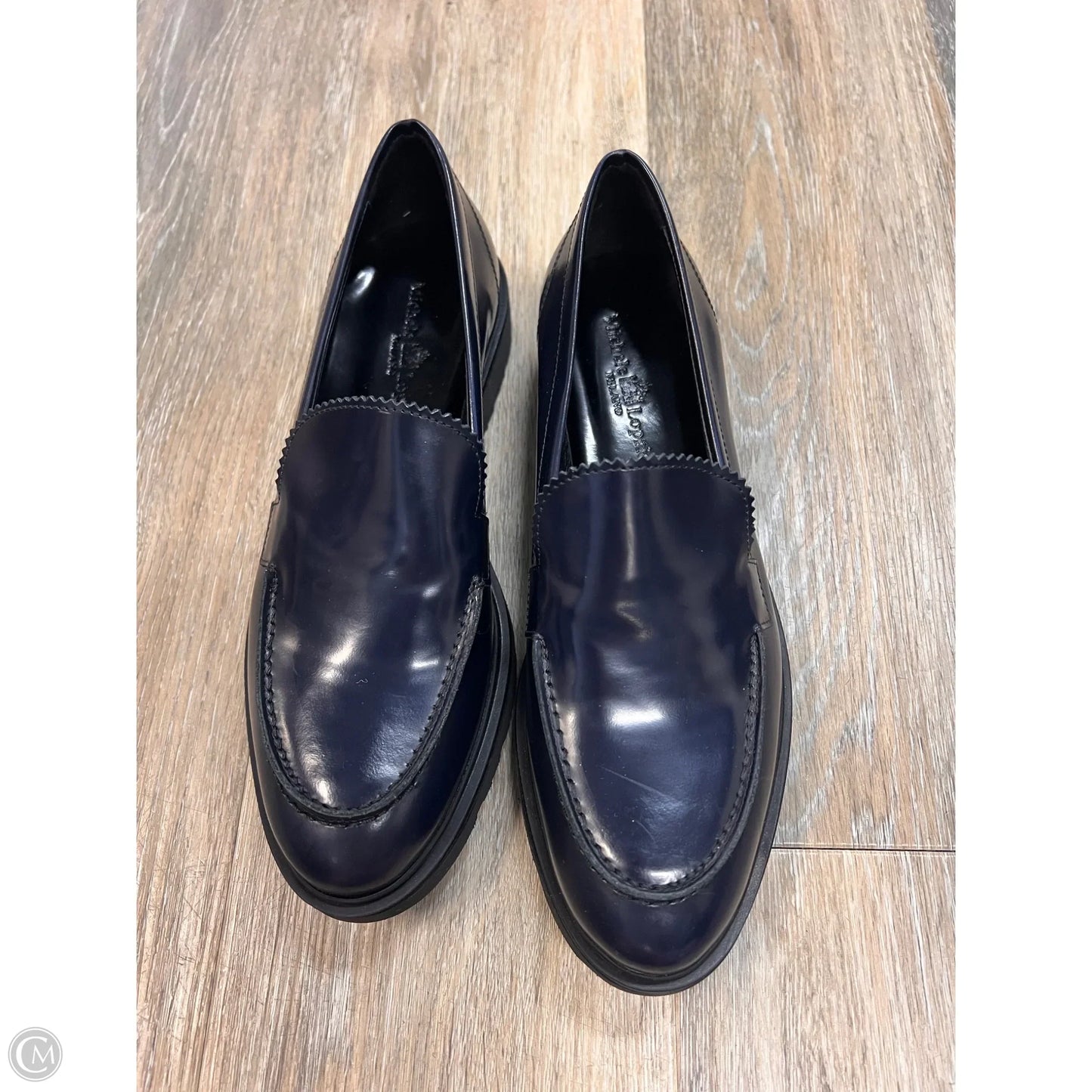 Shoes Flats By Michele Lopriore In Navy, Size: 8
