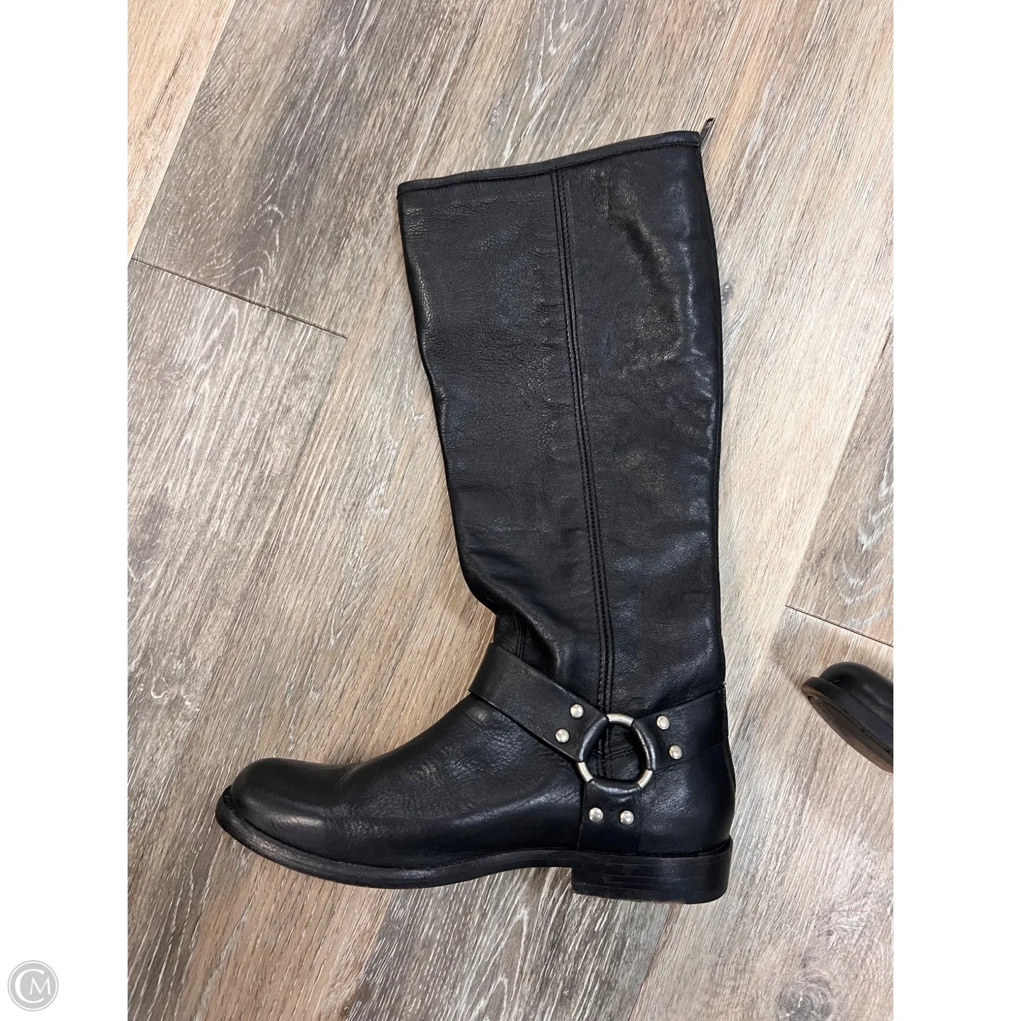 Boots Designer By Frye In Black, Size: 8