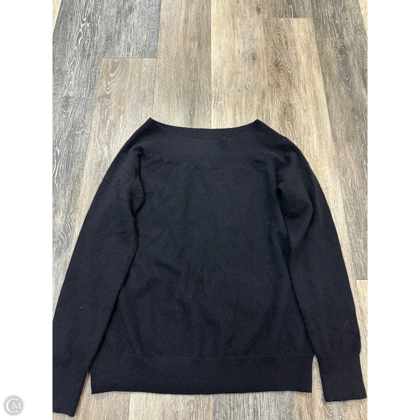 Sweater Cashmere By Bloomingdales In Black, Size: L