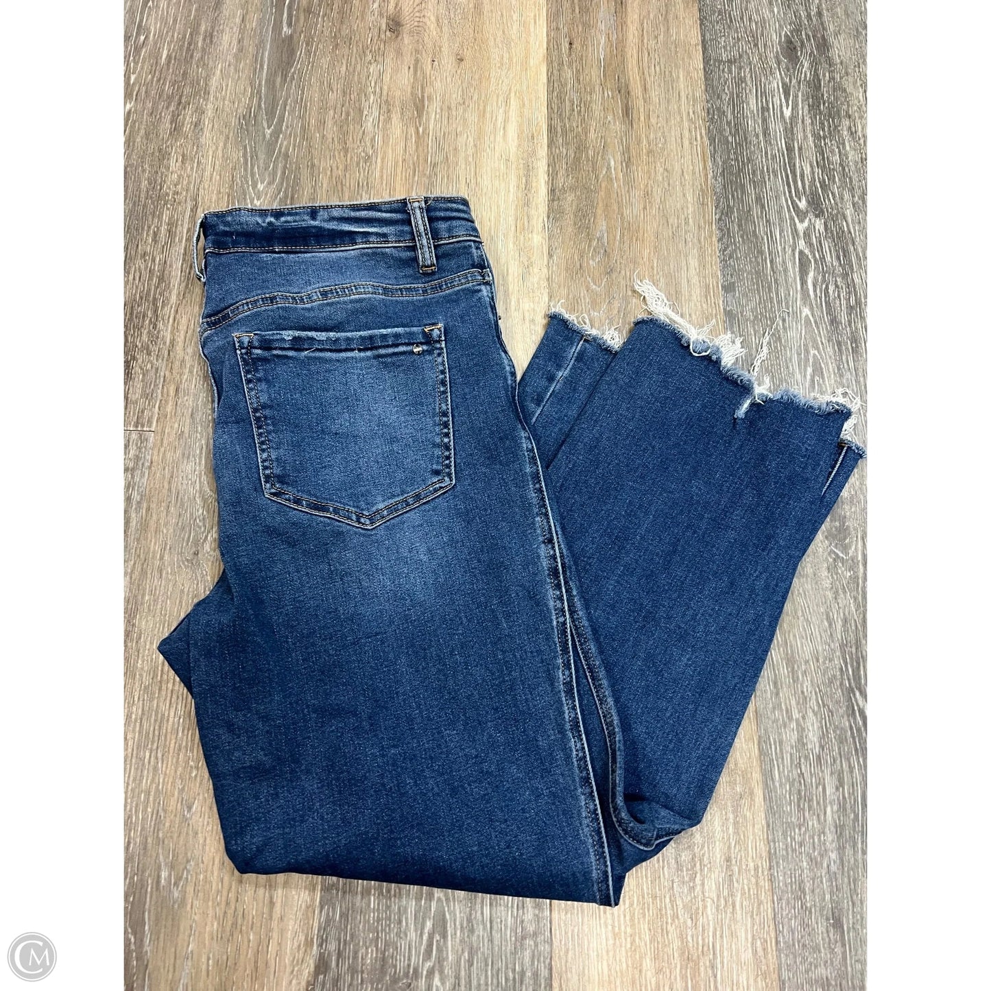 -Jeans Straight By Micas In Blue Denim, Size: 12/31