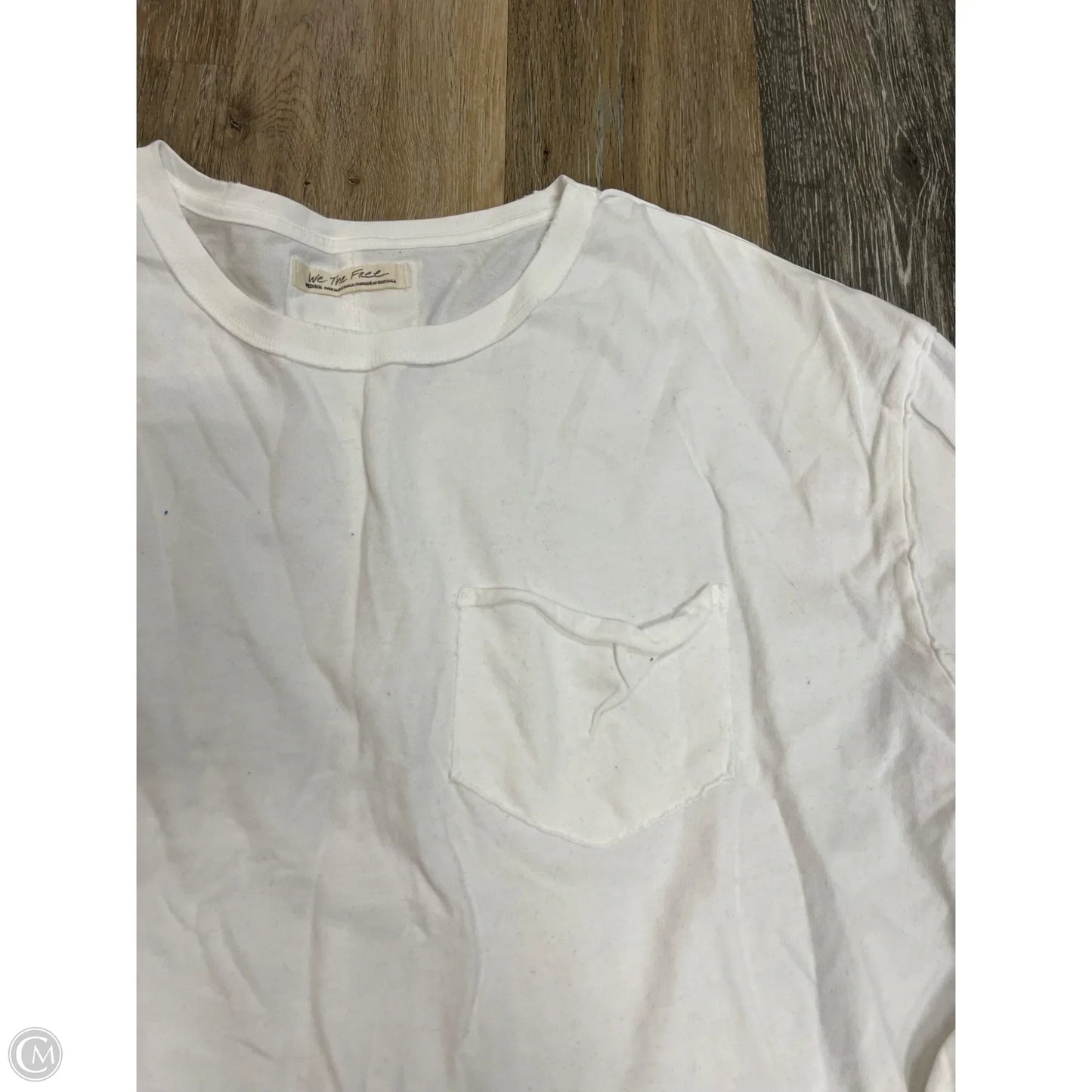 Top Long Sleeve By We The Free In White, Size: M