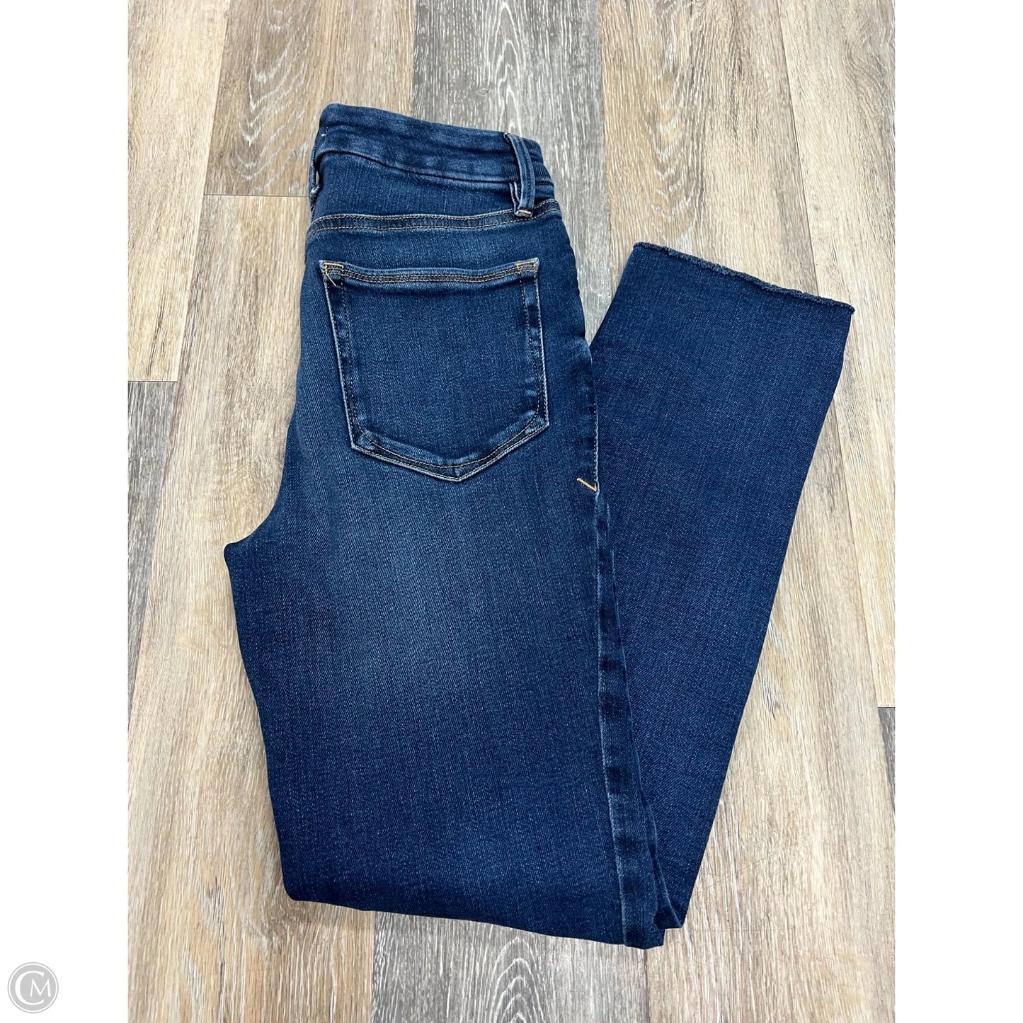 Jeans Boot Cut By Good American In Blue Denim, Size: 4/27