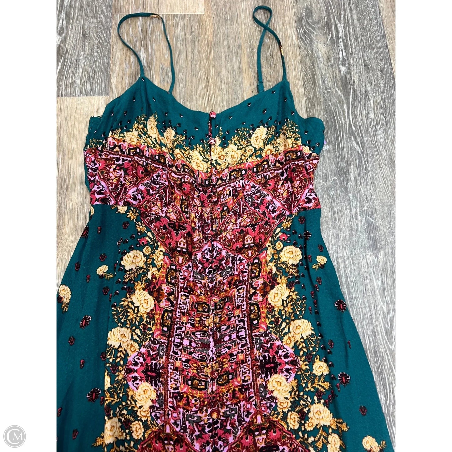 Dress Casual Maxi By Free People In Teal, Size: S