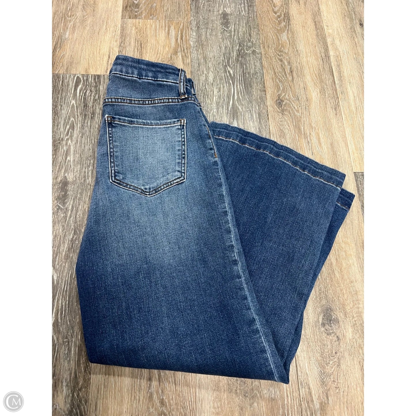Jeans Wide Leg By Kut In Blue Denim, Size: 2