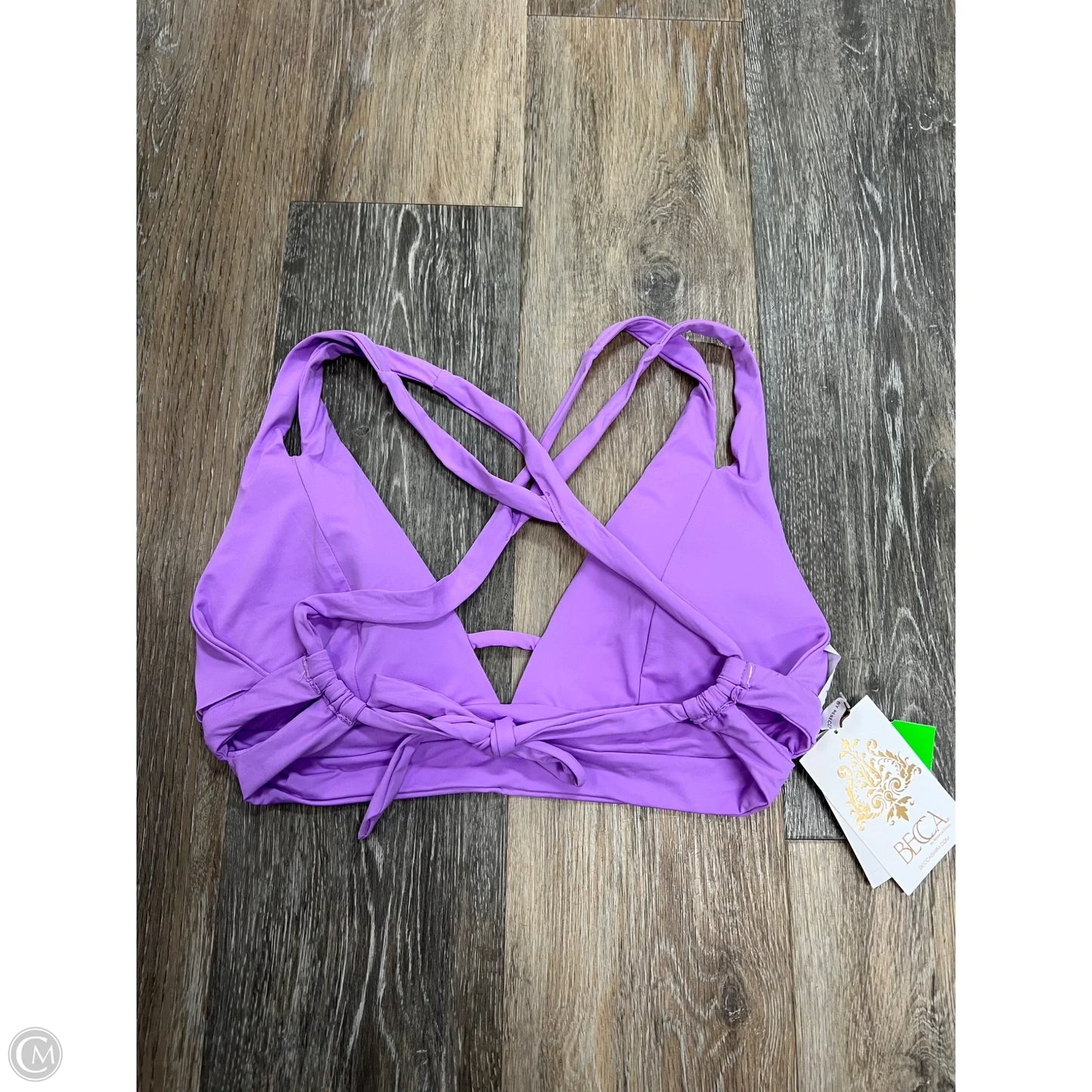 Swimsuit 2pc By Becca Swim In Purple, Size: L