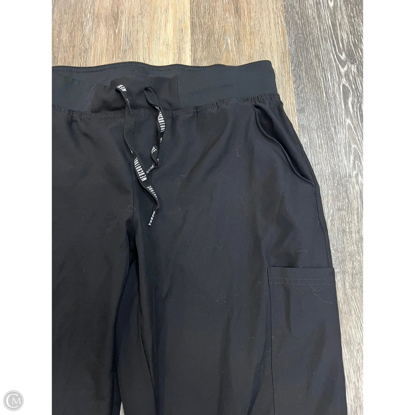 Scrub Pants By Med Couture In Black, Size: M
