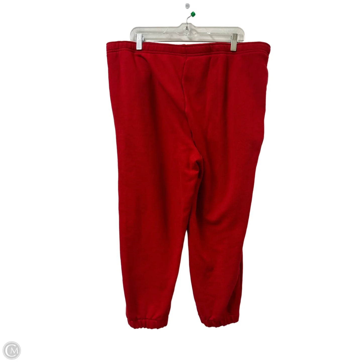 Athletic Pants By Universal Thread In Red, Size: 2x