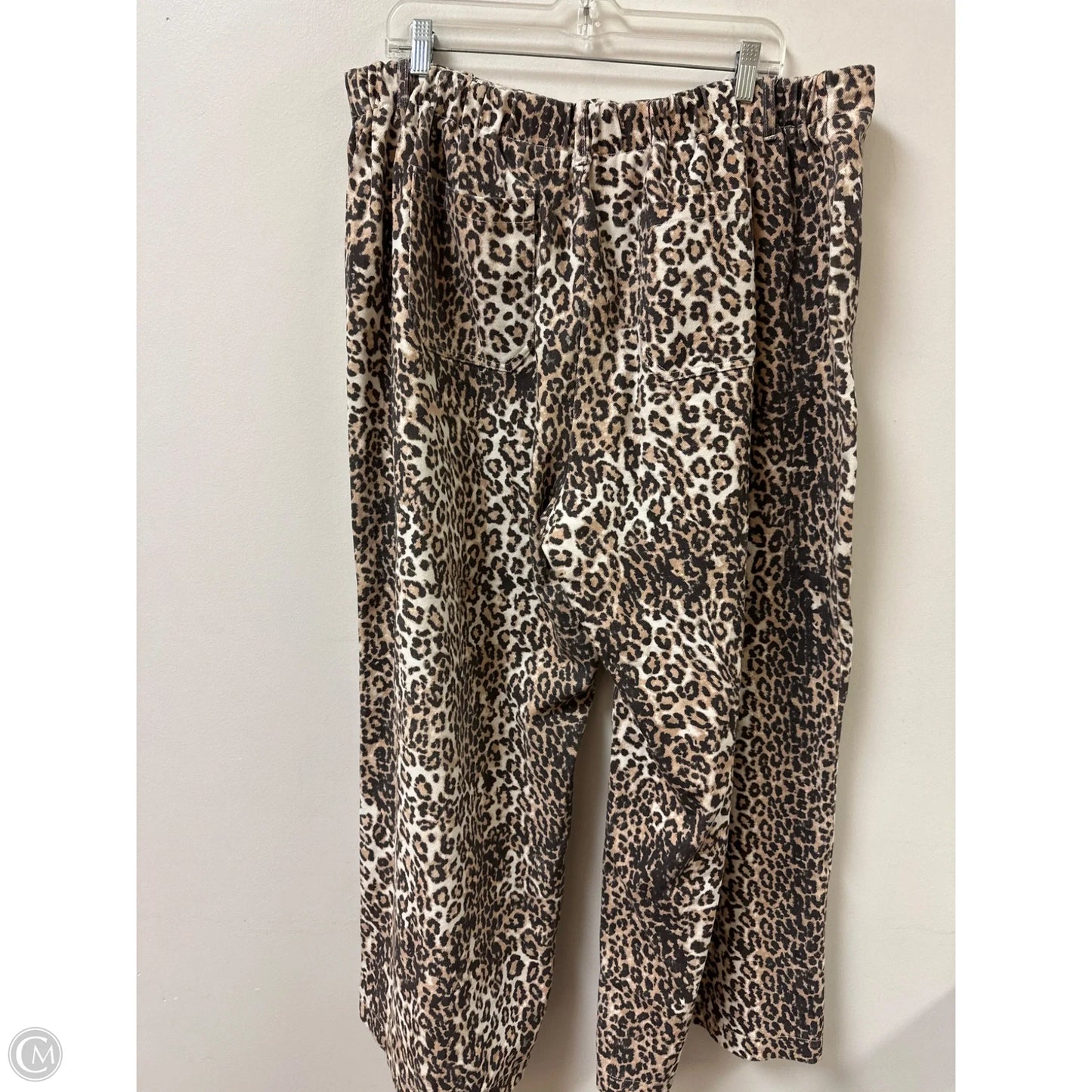 Jeans Boyfriend By Clothes Mentor In Animal Print, Size: 22