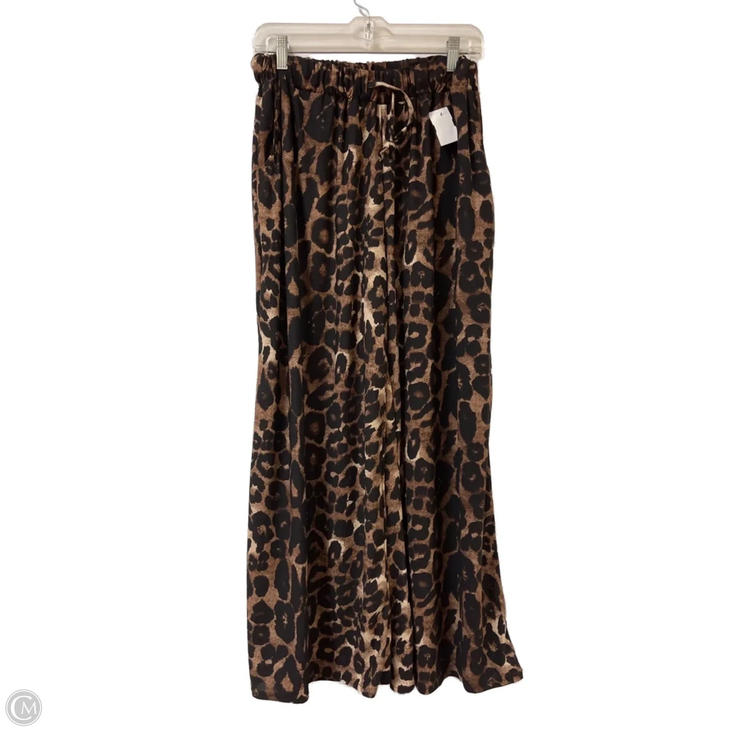 Pants Wide Leg By Clothes Mentor In Leopard Print, Size: 24