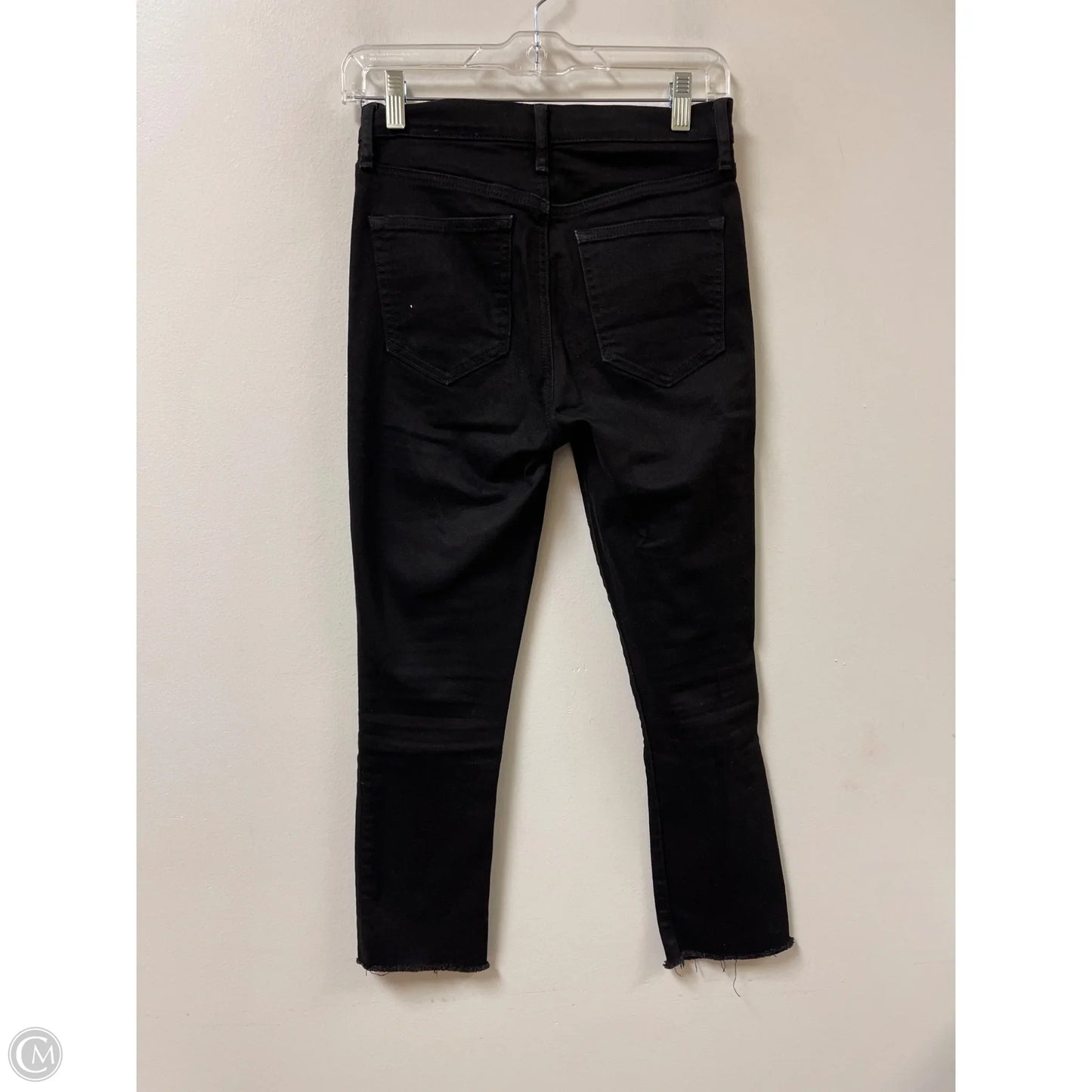 Jeans Skinny By Gap In Black, Size: 0