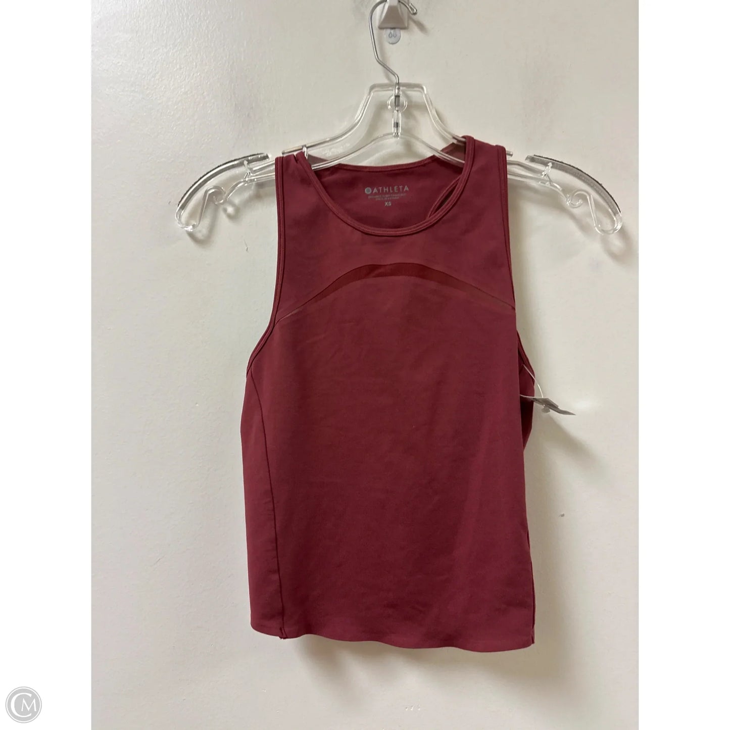 Athletic Tank Top By Athleta In Red, Size: Xs