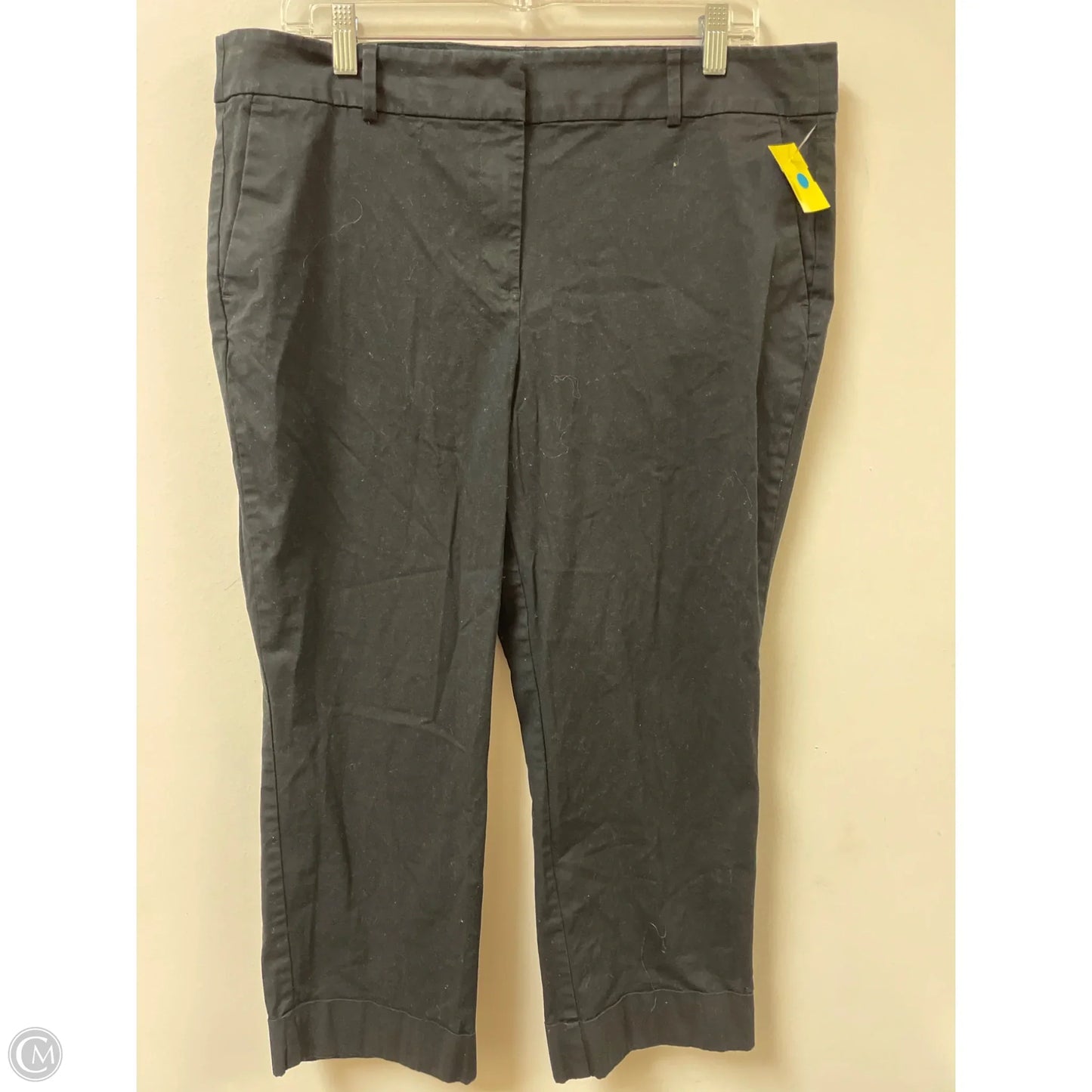 Pants Cropped By Ann Taylor In Black, Size: 14