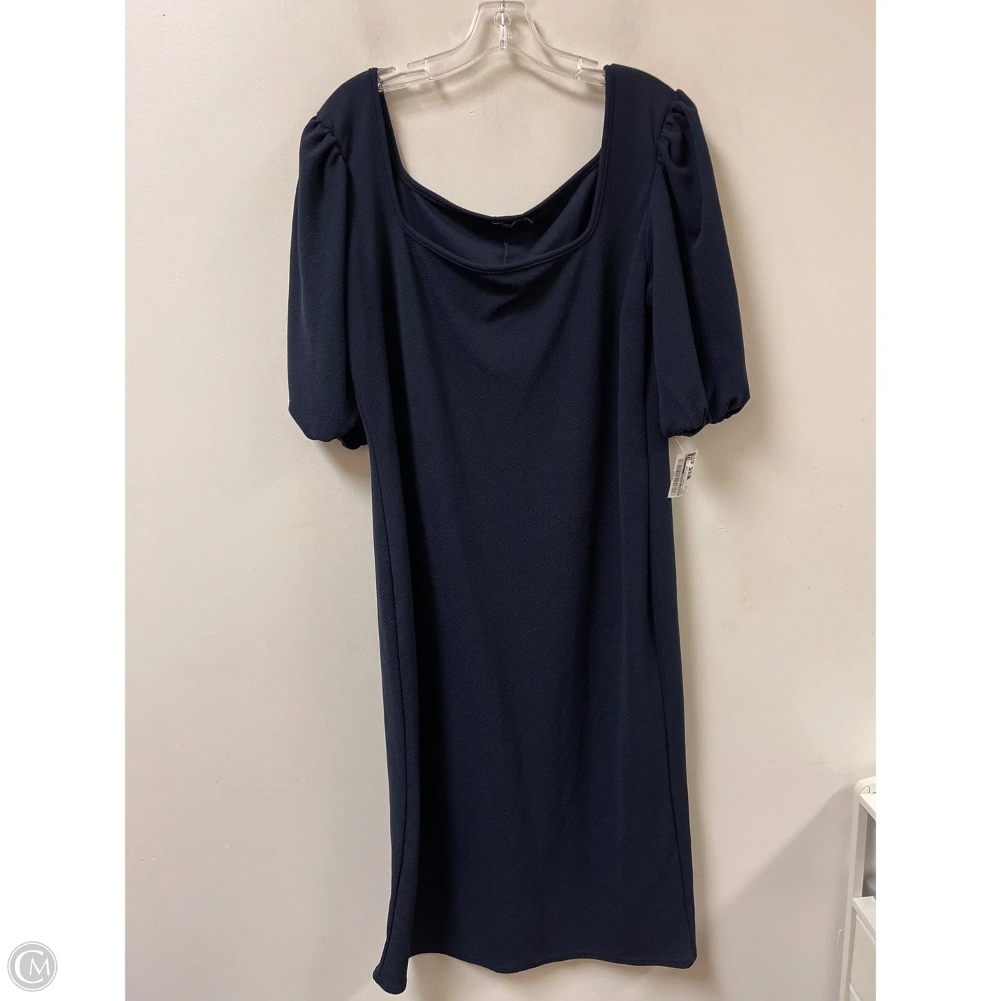 Dress Casual Midi By Boohoo Boutique In Navy, Size: 2x