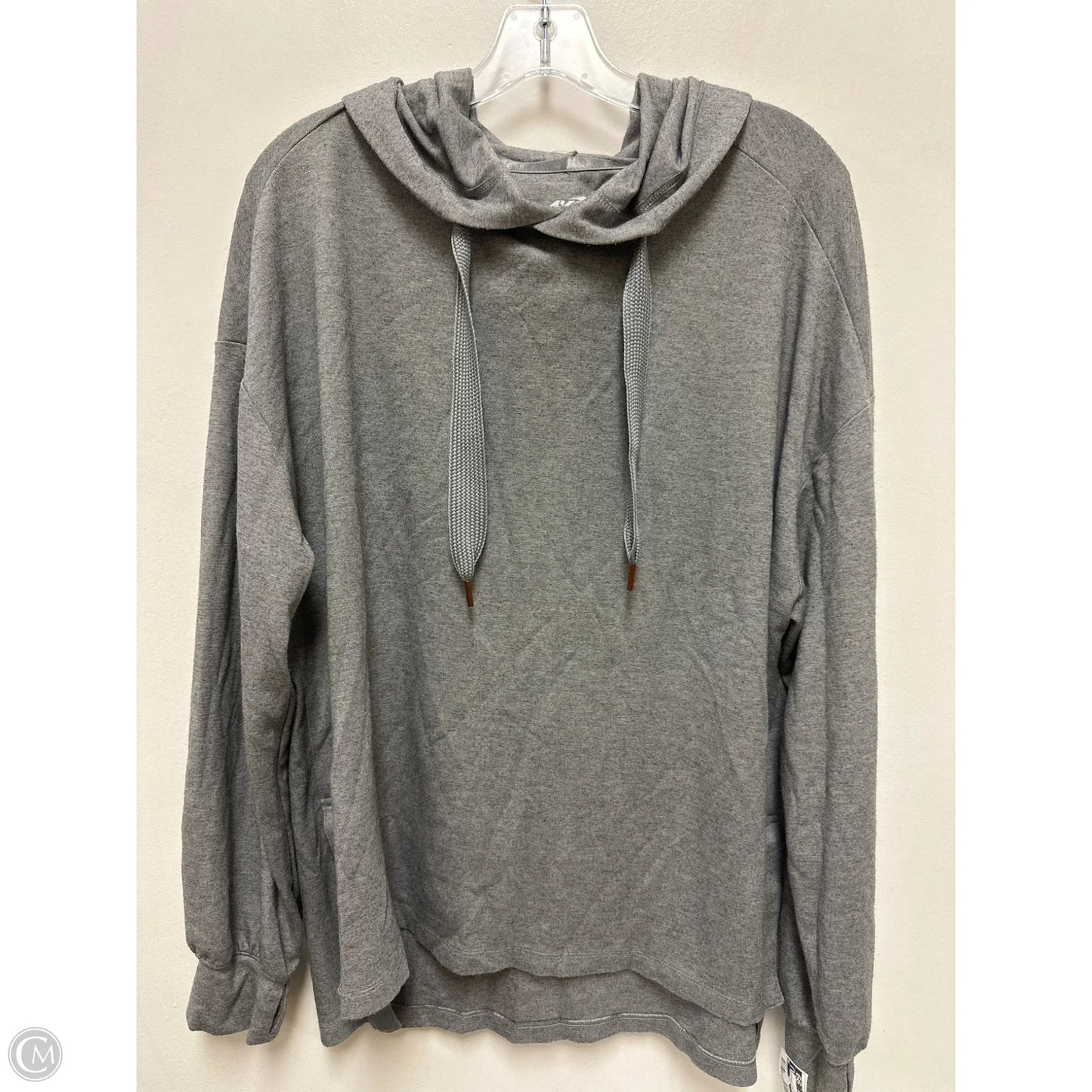 Athletic Sweatshirt Hoodie By Avia In Grey, Size: Xl