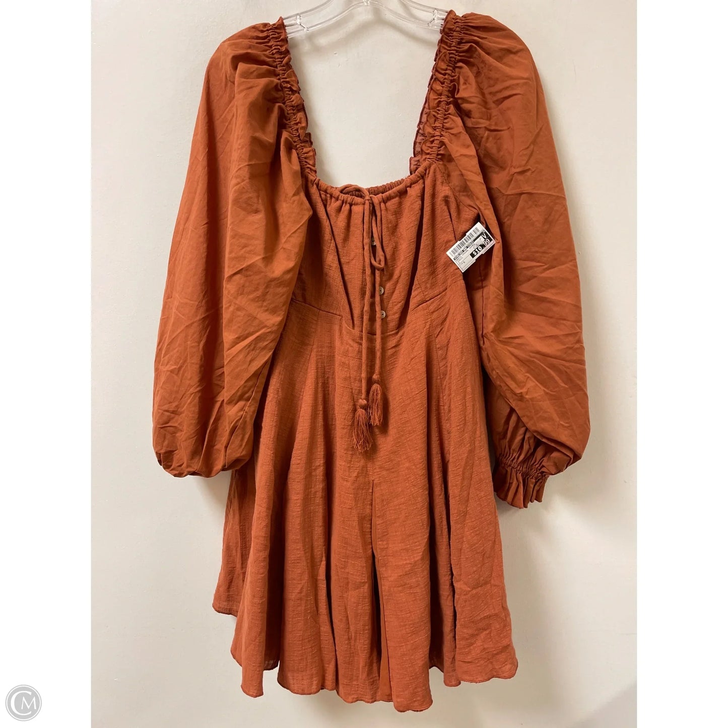 Dress Casual Short By Chelsea And Violet In Orange, Size: S