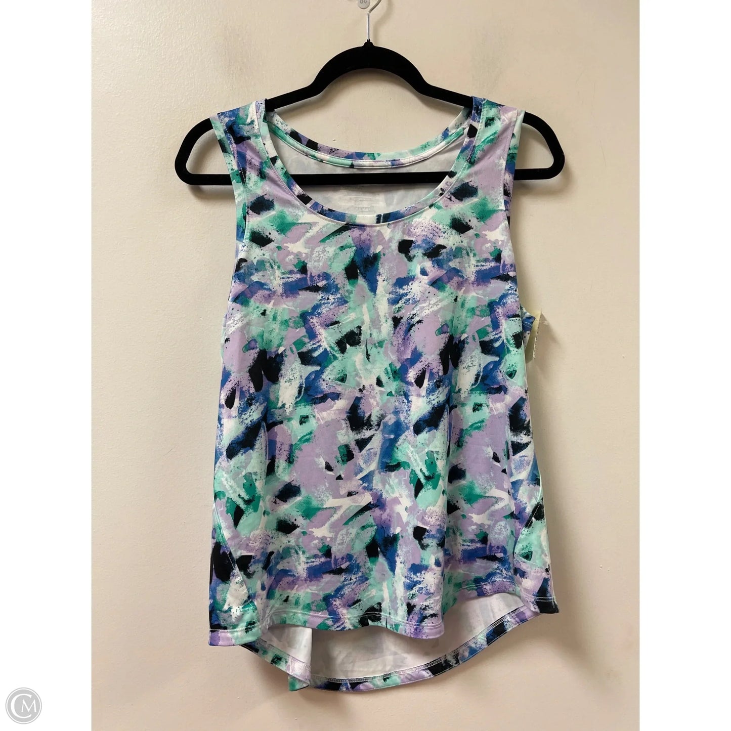 Top Sleeveless By Members Mark In Multi-colored, Size: M