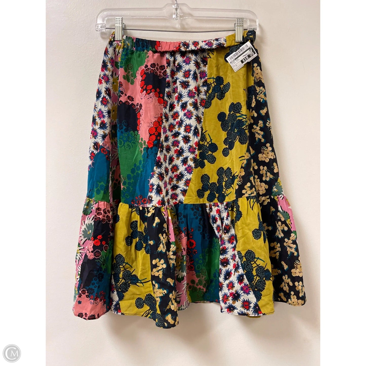 Skirt Midi By Maeve In Floral Print, Size: 2