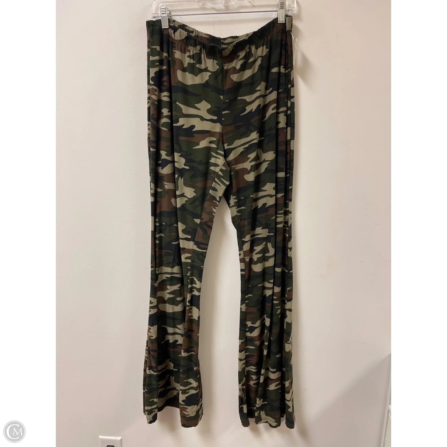 Pants Lounge By Hot Kiss In Camouflage Print, Size: 14