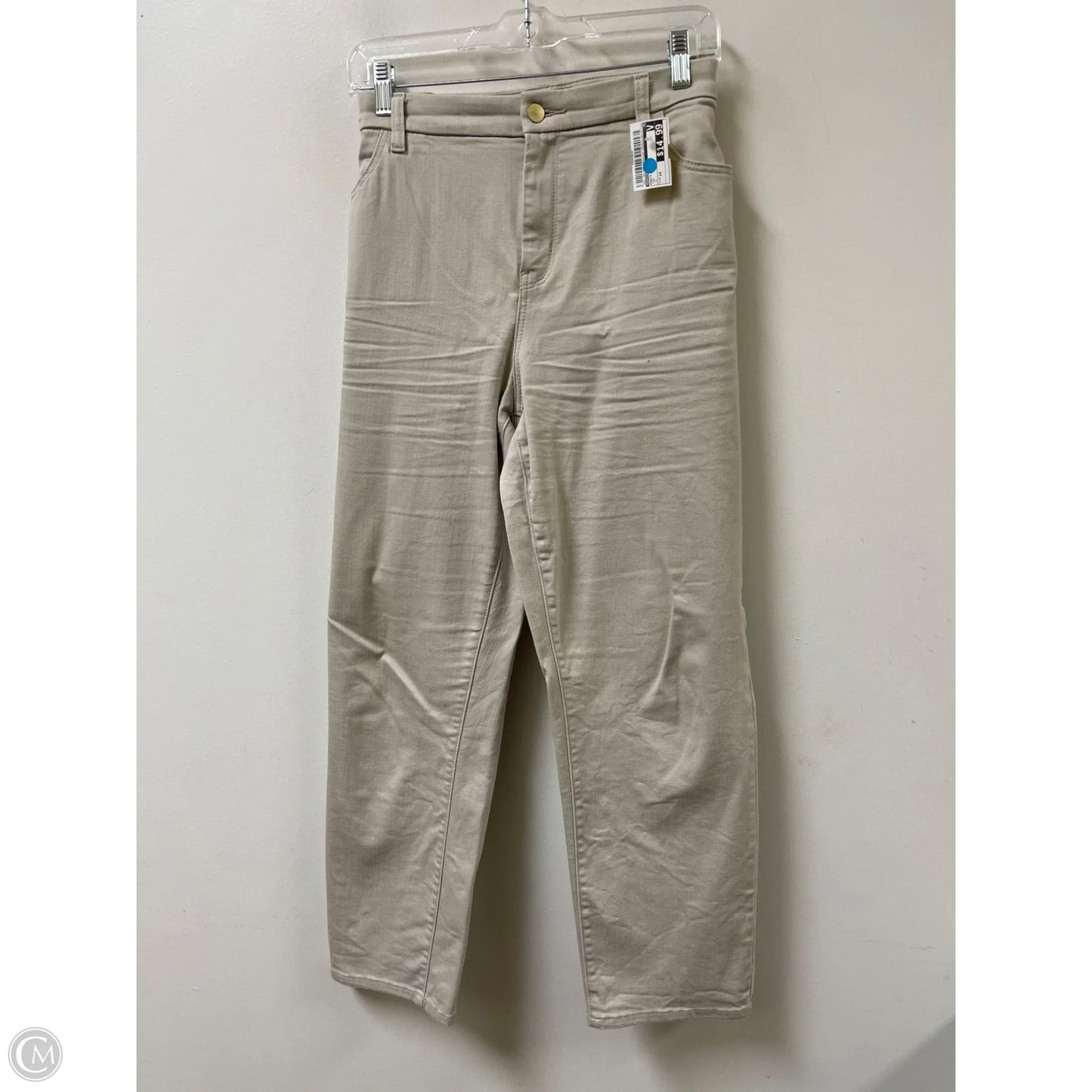 Pants Cropped By Chicos In Tan, Size: 14