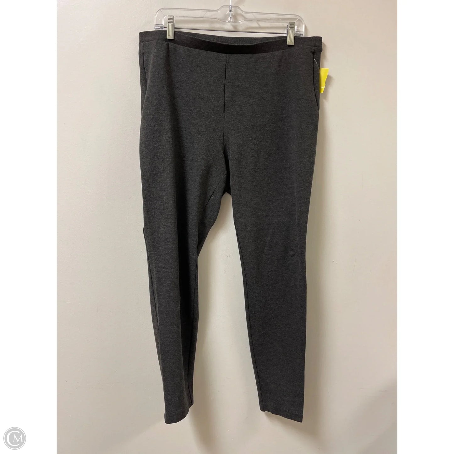 Pants Leggings By Chicos In Grey, Size: 12