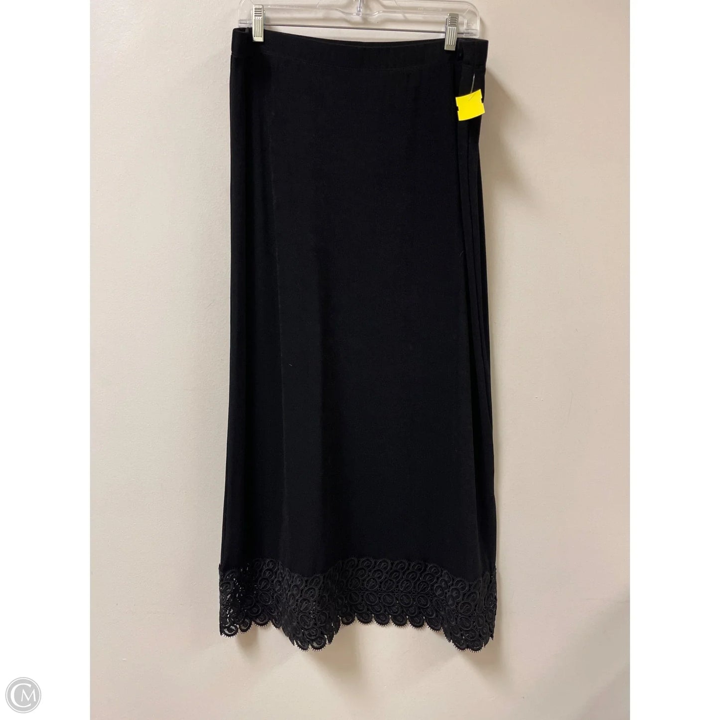 Skirt Maxi By Chicos In Black, Size: 14