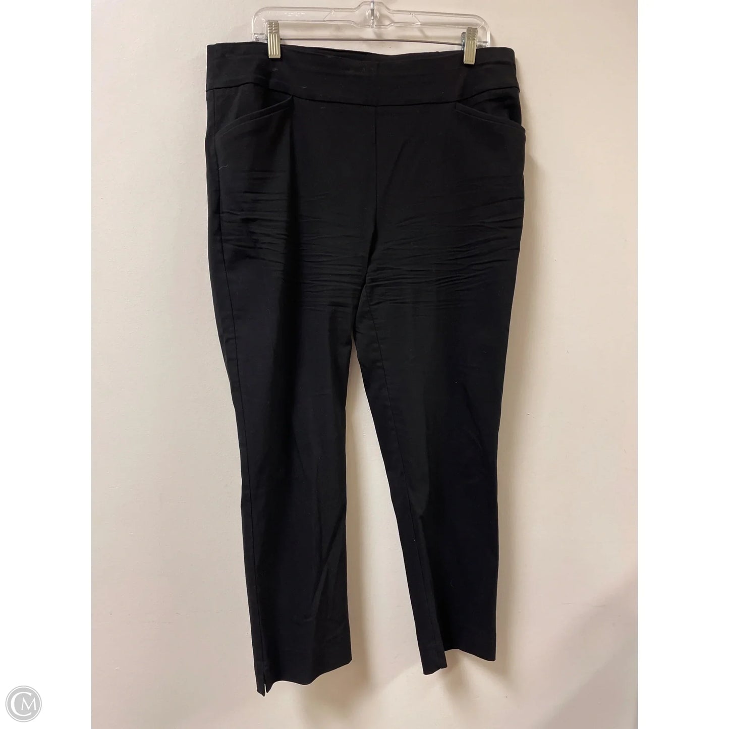 Pants Dress By Chicos In Black, Size: 14