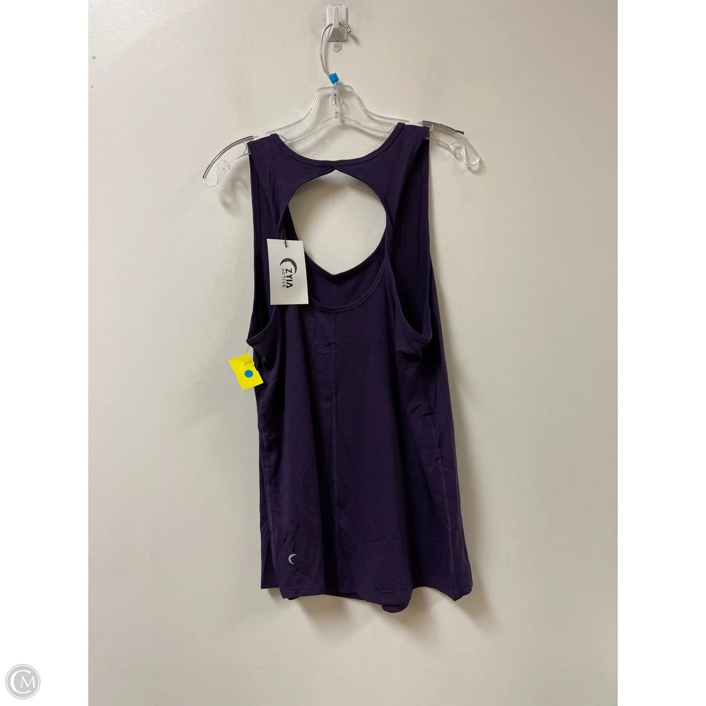 Athletic Tank Top By Zyia In Purple, Size: Xl