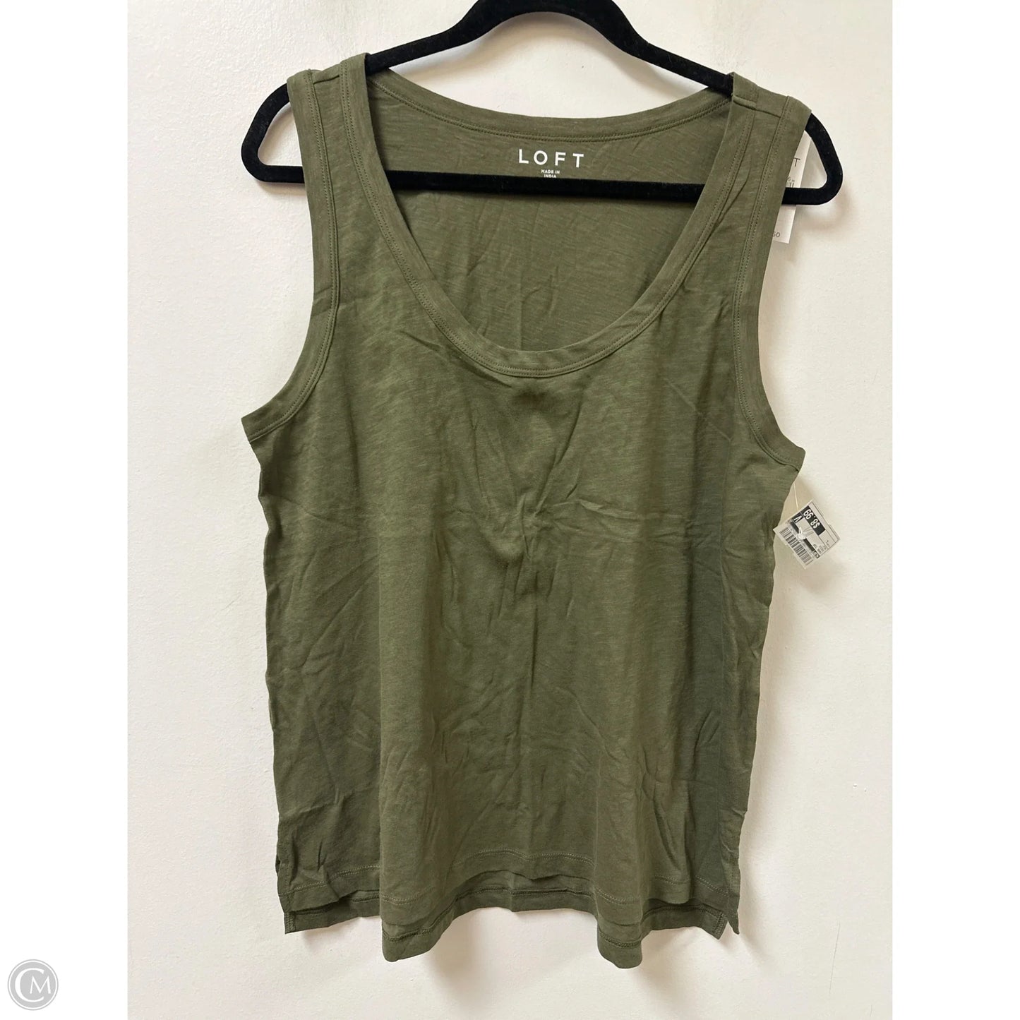 Tank Top By Loft In Green, Size: L
