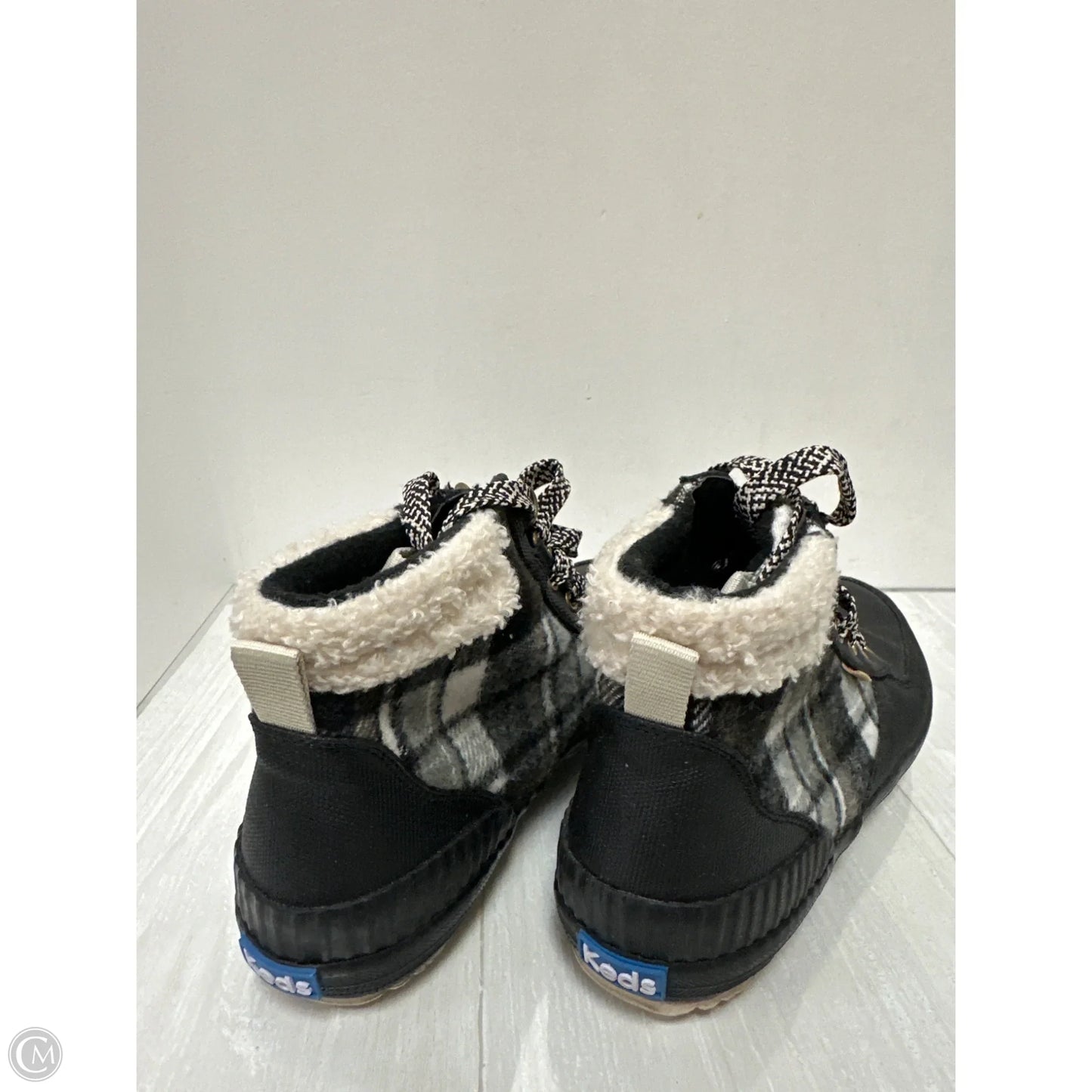 Boots Ankle Flats By Keds In Black, Size: 8