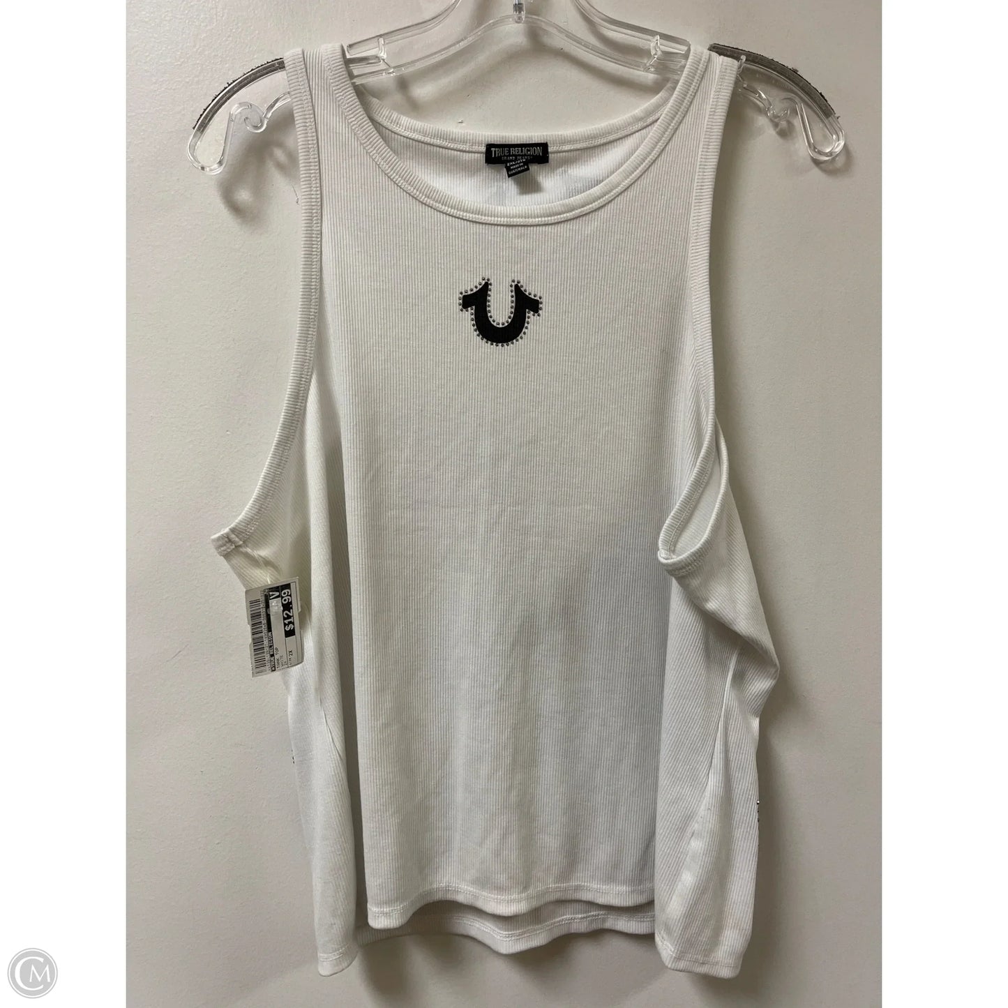 Tank Top By True Religion In White, Size: 2x
